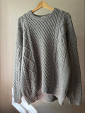 Merino Blend Cable Knit Aritzia Peggy Sweater