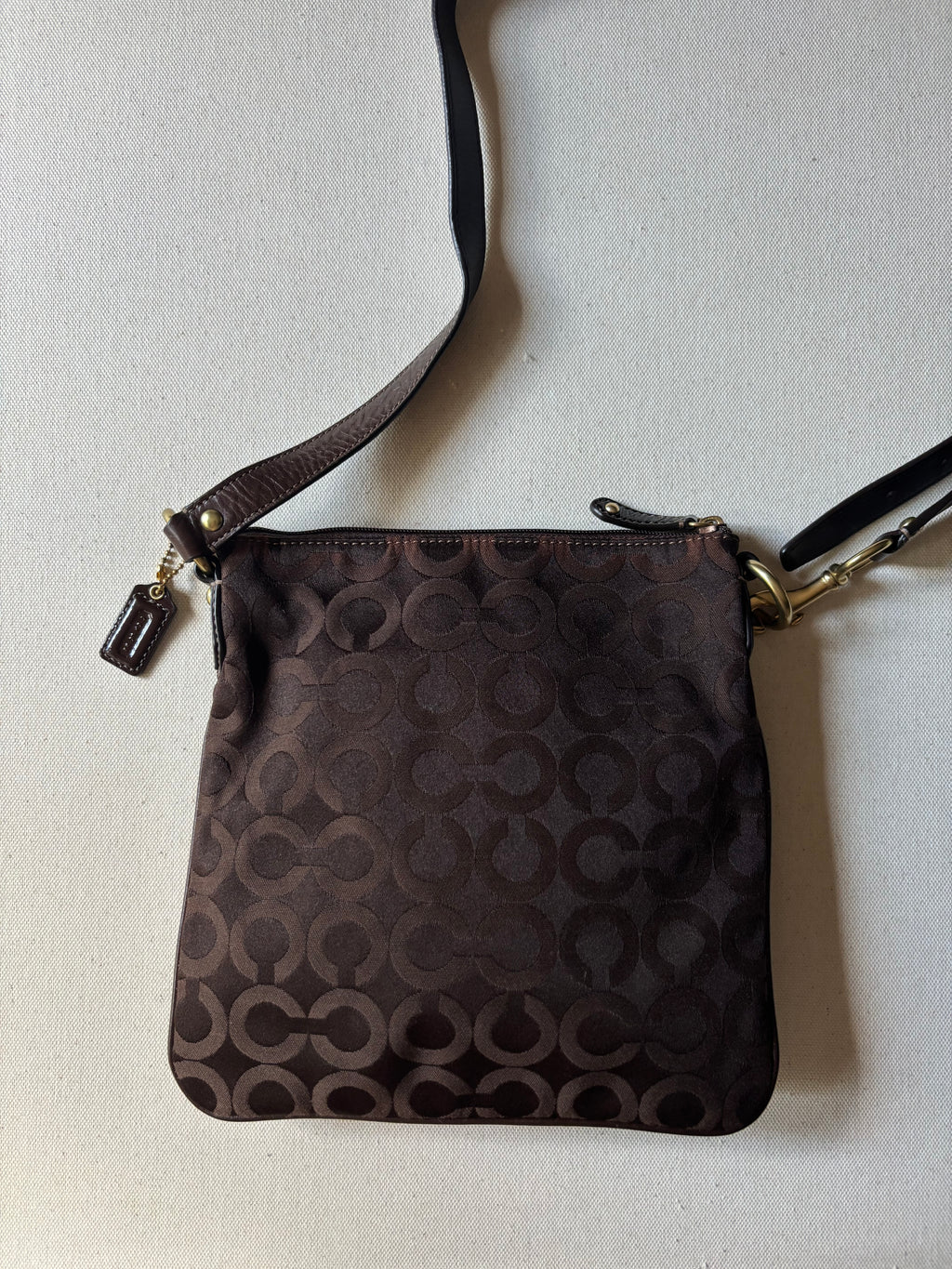 Y2K Brown Coach Madison Crossbody Purse