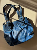 Y2K Coach Soho Pleated Leather Hobo Bag