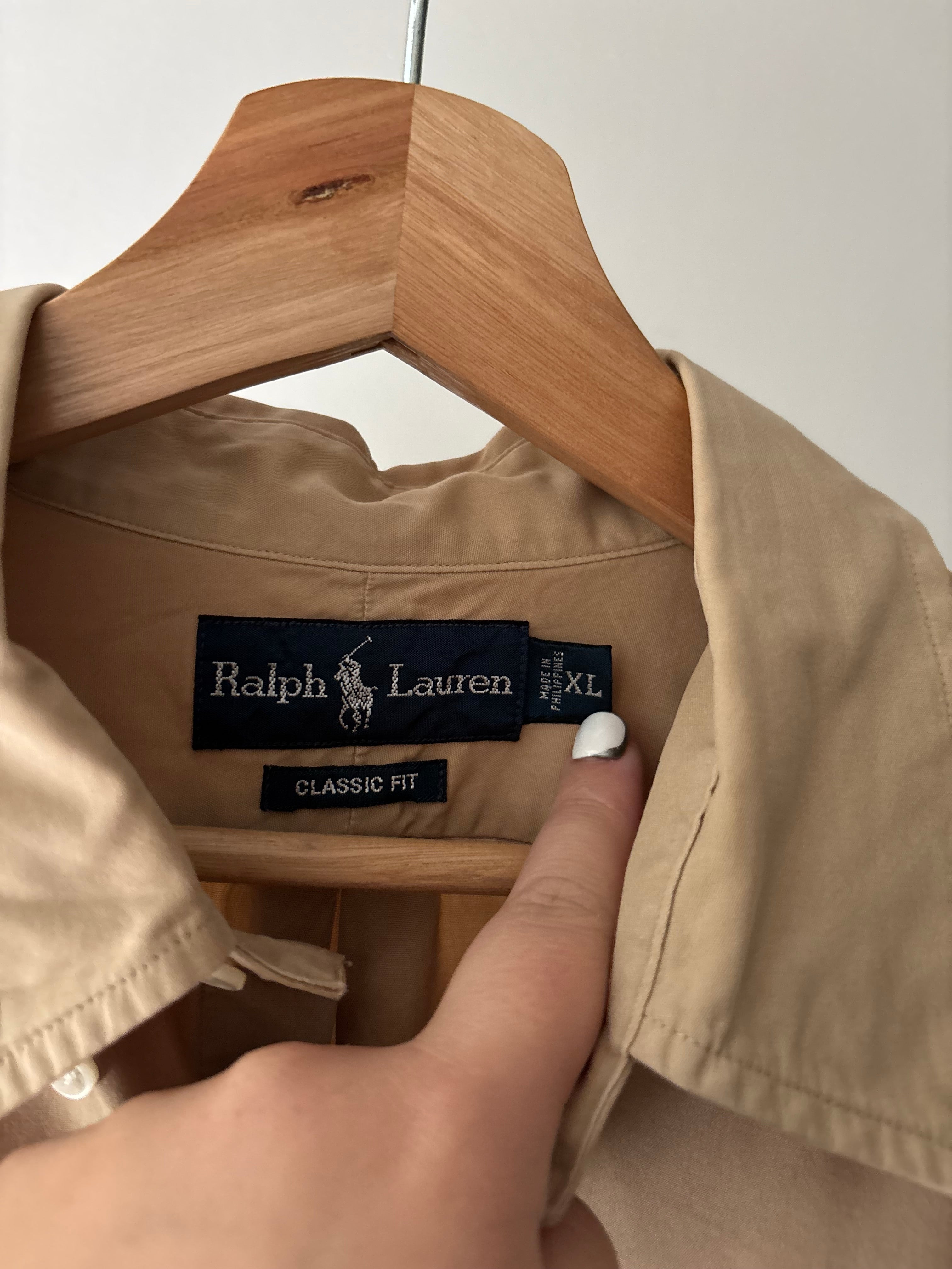 1990s Ralph Lauren Shirt with Green Pony