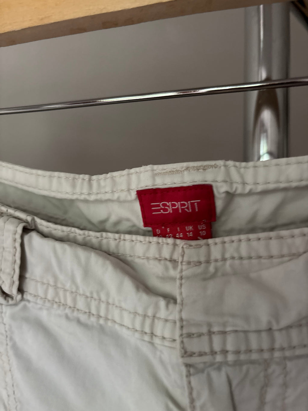Y2K Cotton Cargo Capris | Size 32”