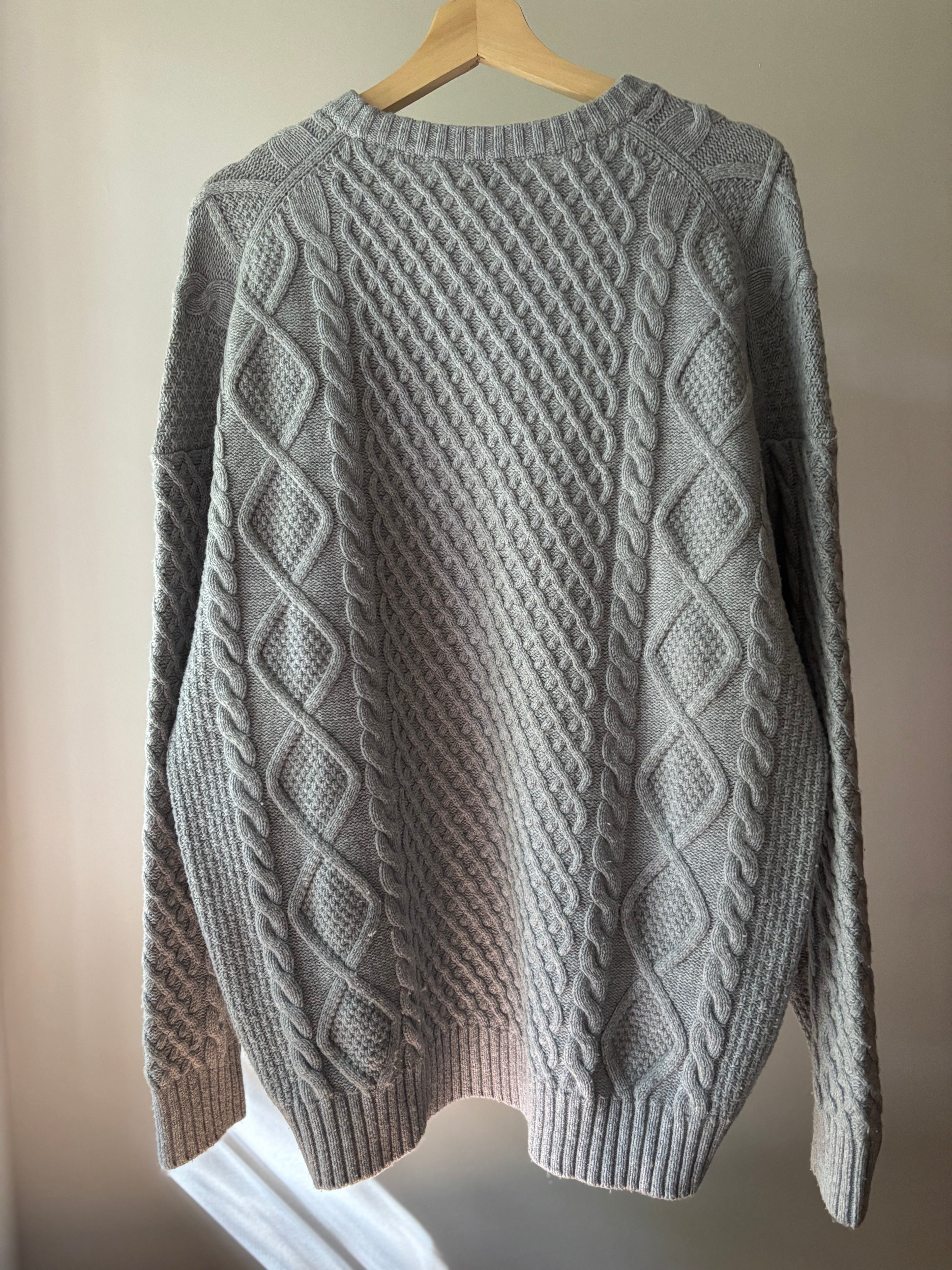 Merino Blend Cable Knit Aritzia Peggy Sweater
