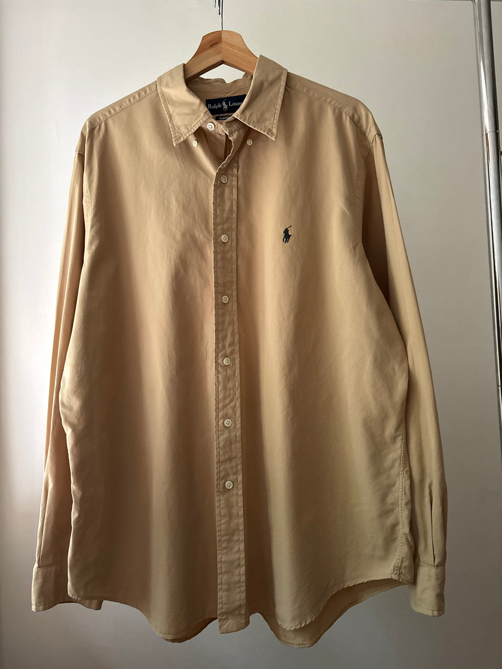 1990s Ralph Lauren Shirt with Green Pony