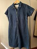 Y2K Denim Collared Dress | Vintage Tommy Hilfiger Dress