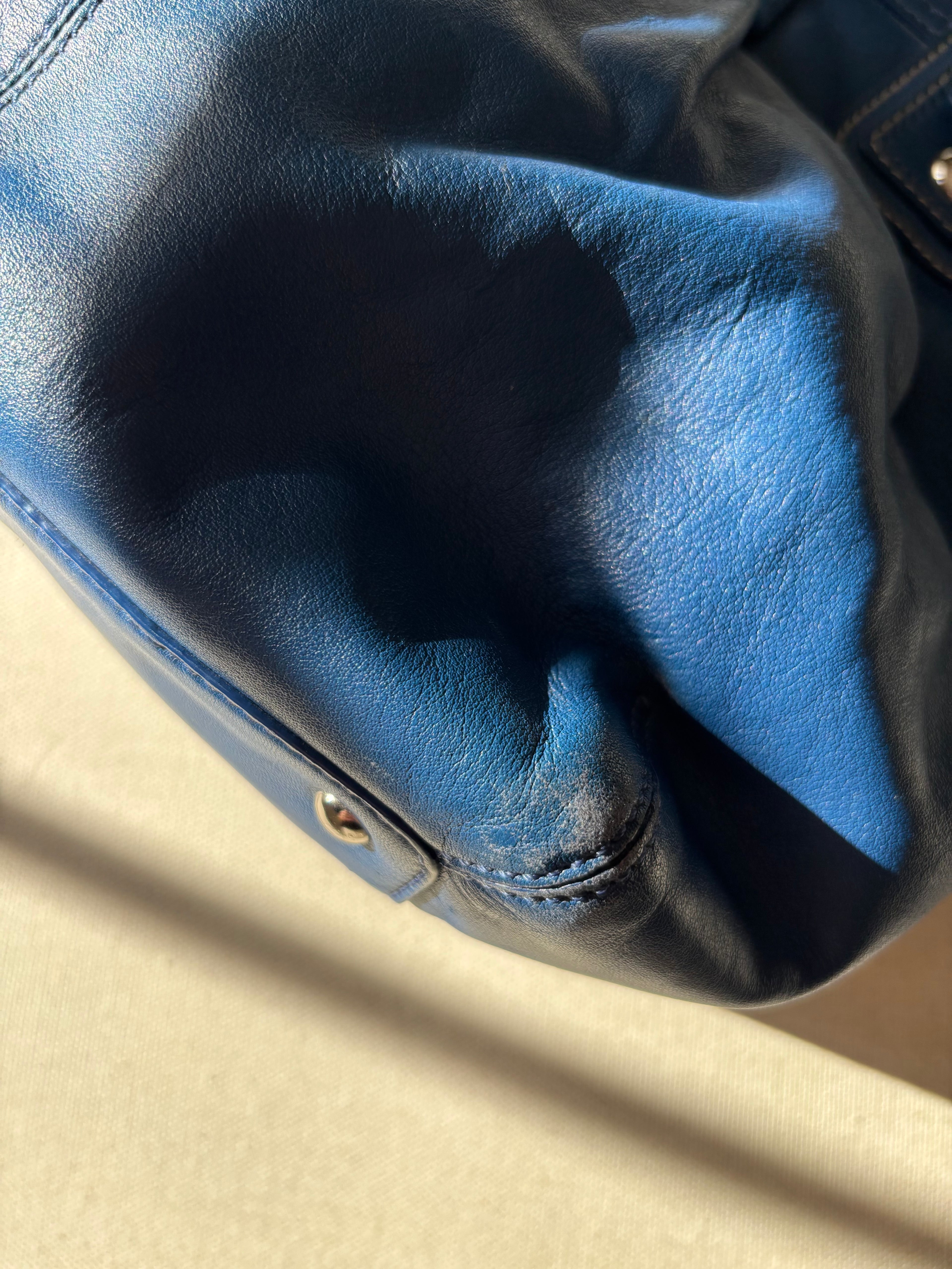 Y2K Coach Soho Pleated Leather Hobo Bag