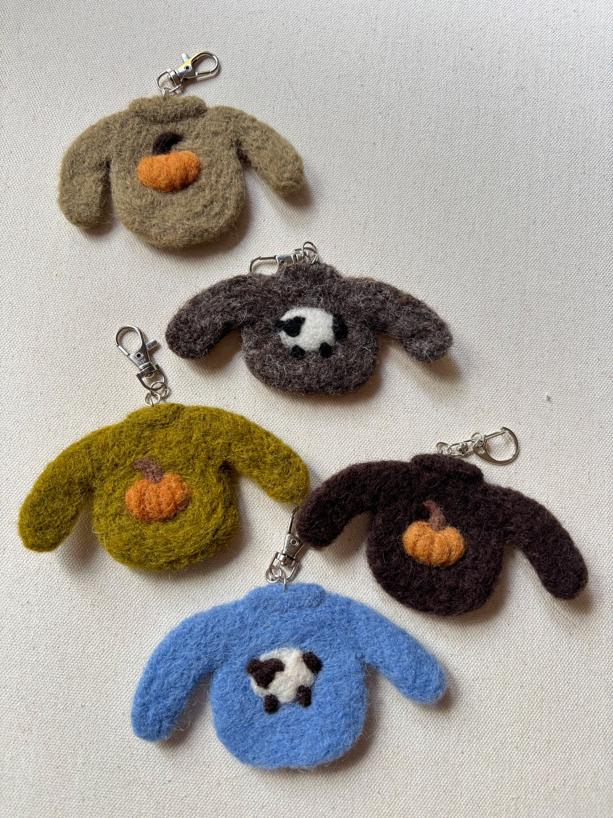 Brown Sheep Sweater Charm