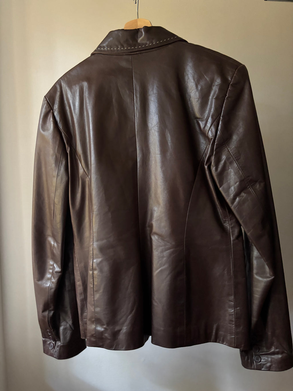 Vintage Brown Leather Rudsak Jacket | Made in Canada