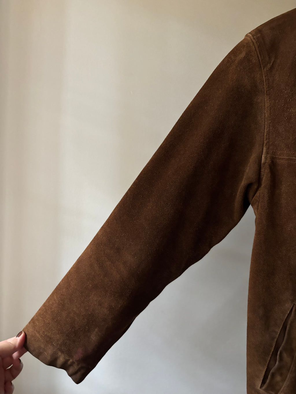 1990s Soft Brown Suede Jacket | Vintage Made in Canada