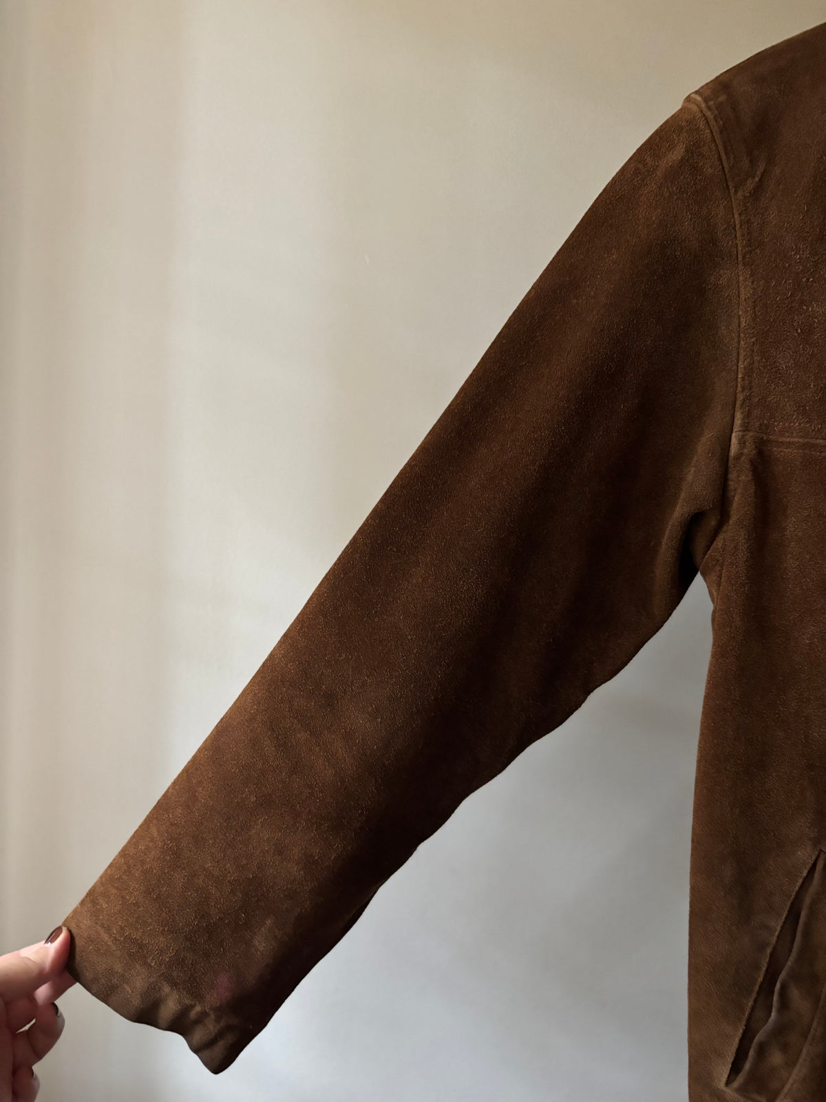 1990s Soft Brown Suede Jacket | Vintage Made in Canada