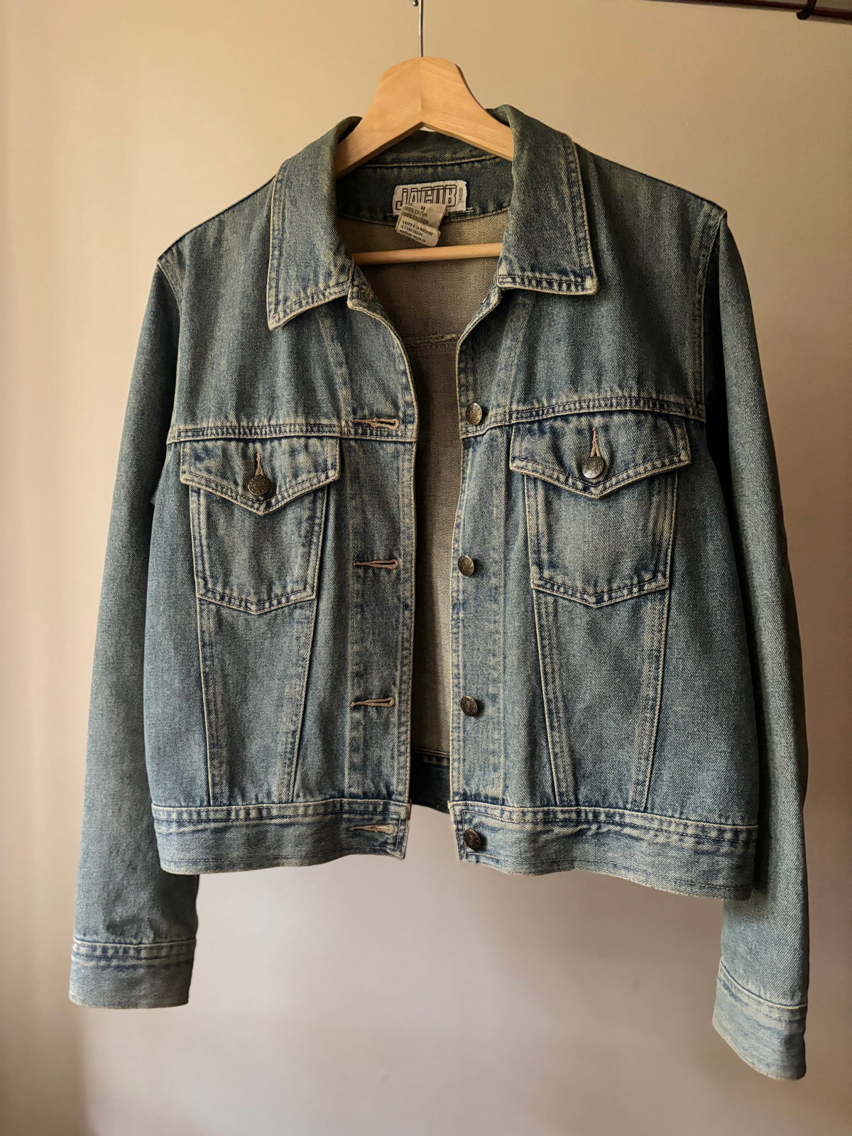 1990s Cropped Denim Jacket