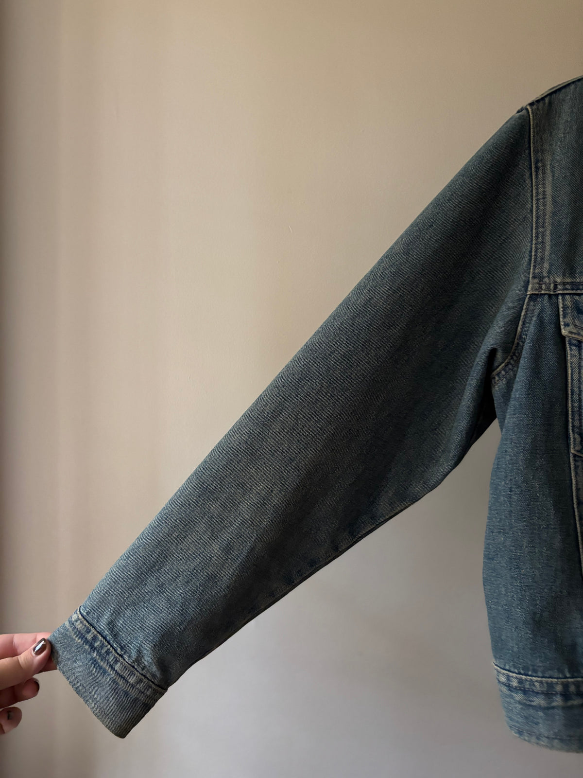 1990s Cropped Denim Jacket