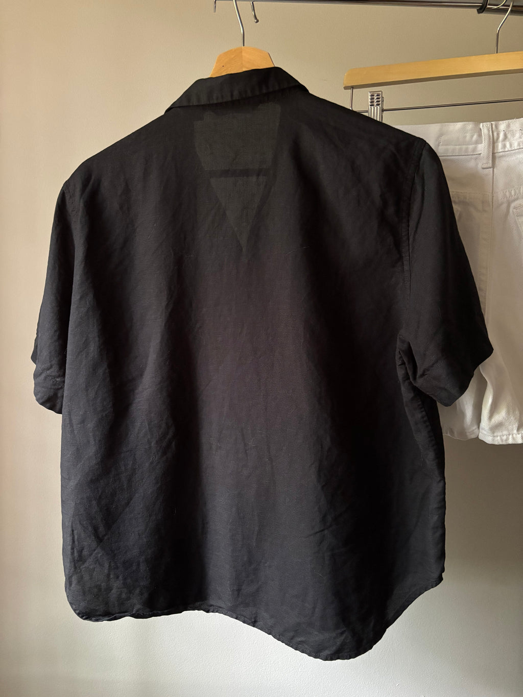 Flowy & Boxy Linen Short Sleeve Shirt