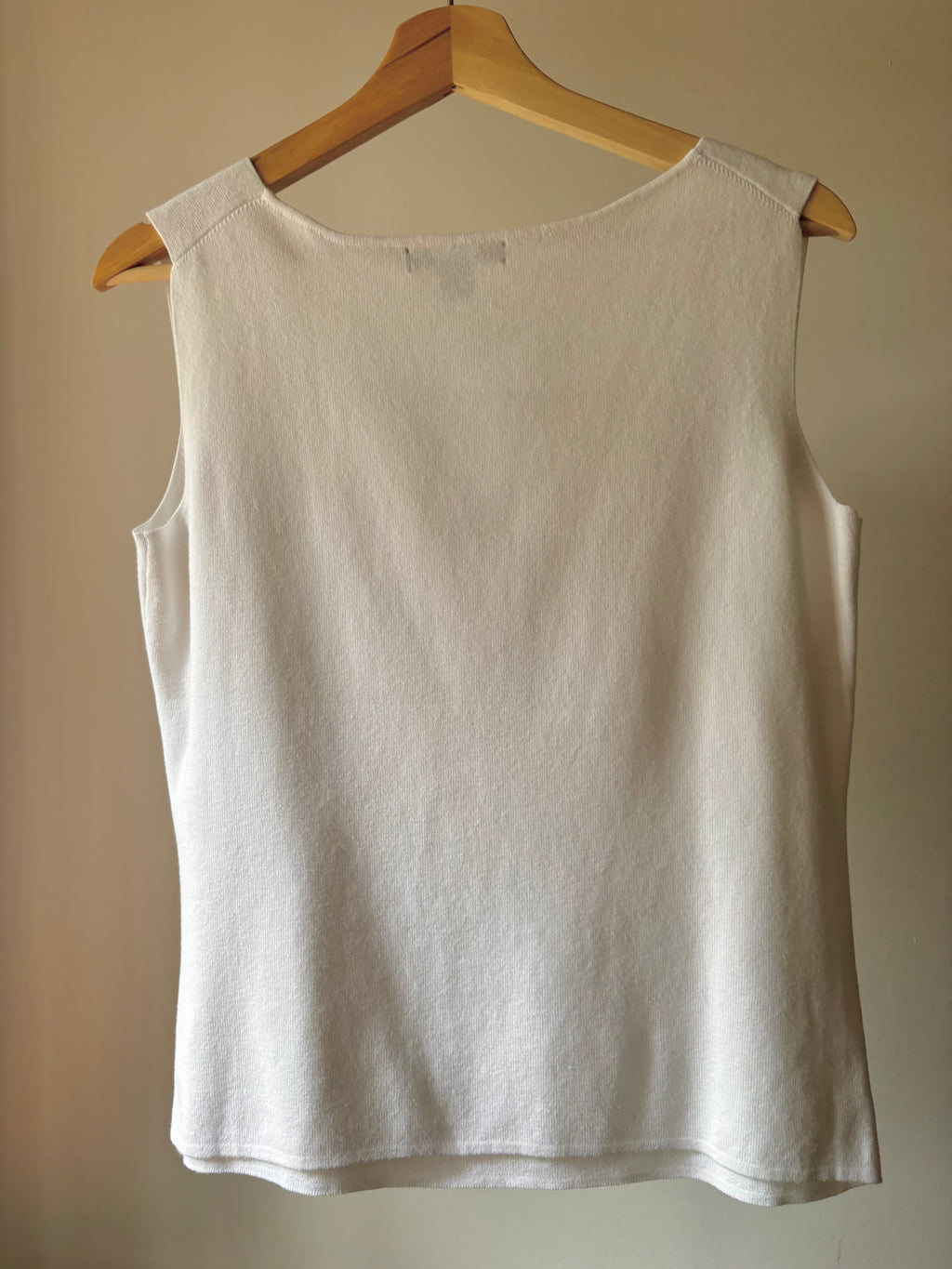 1990s Square Neck Cotton Tank Top