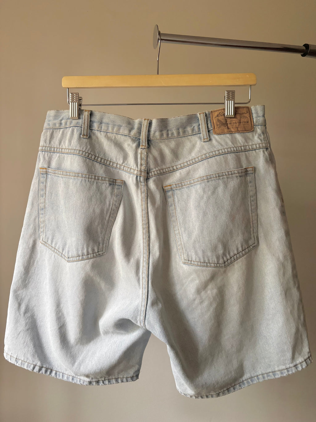 1990s Soft Lightly Distressed Jorts | 34" waist