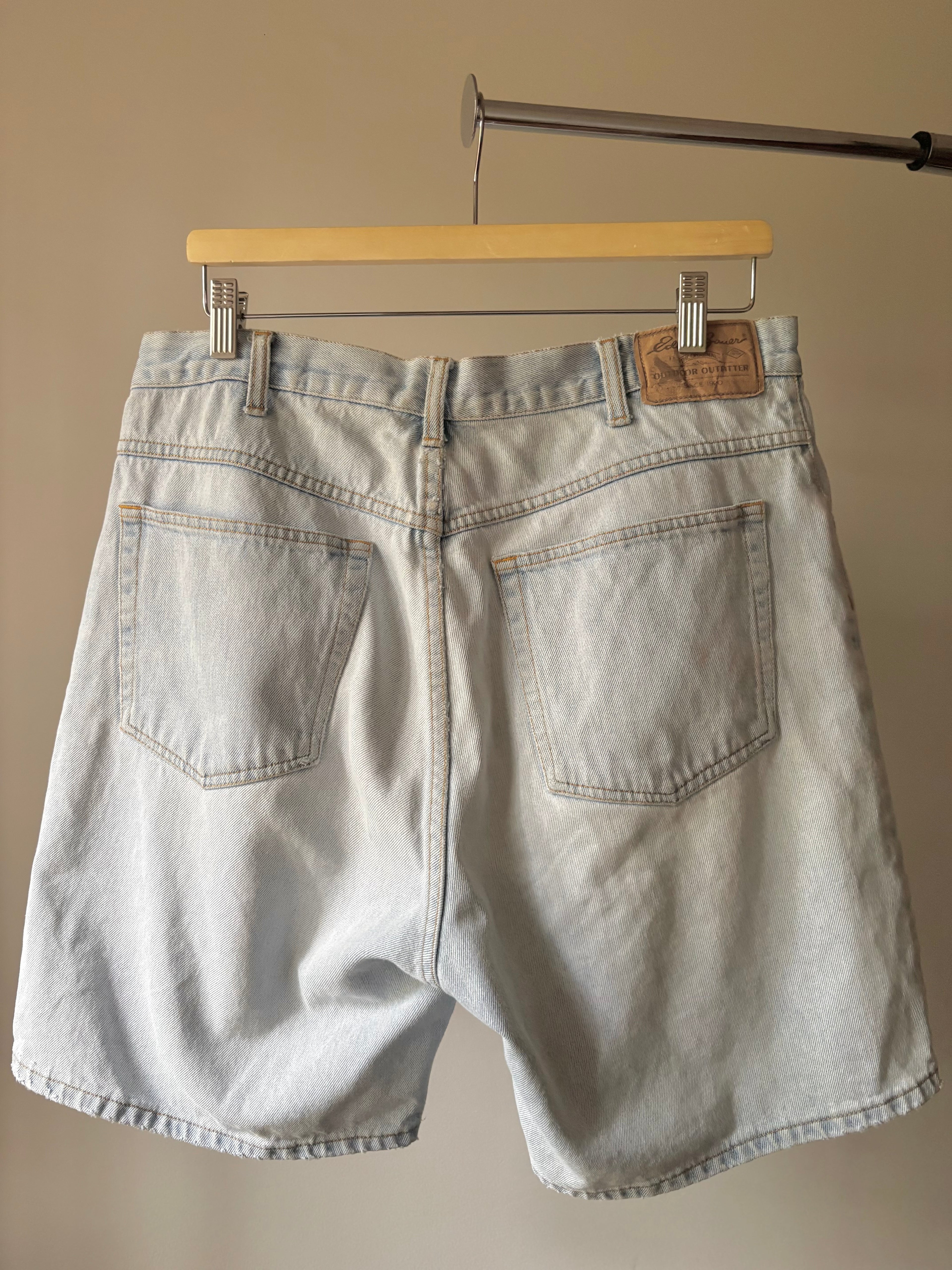 1990s Soft Lightly Distressed Jorts | 34" waist