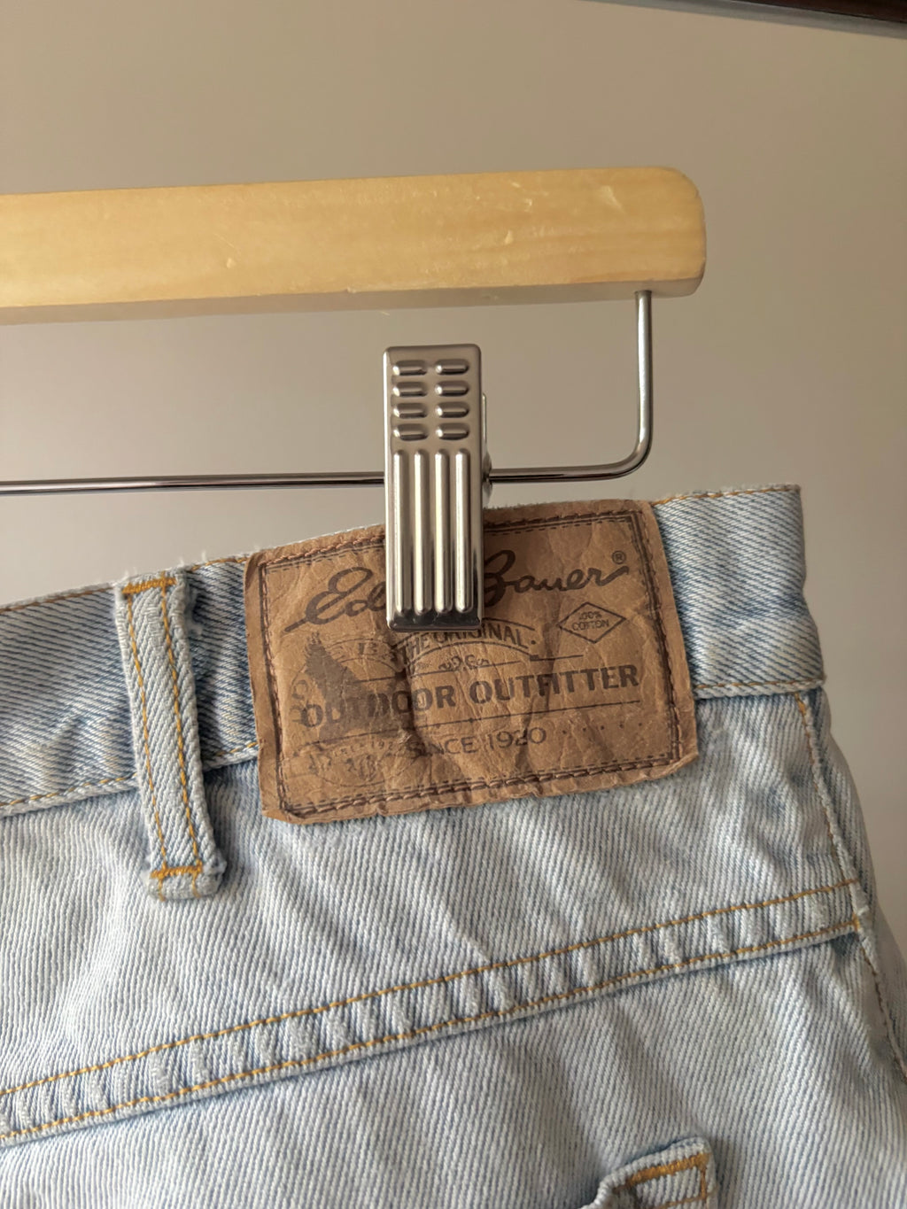 1990s Soft Lightly Distressed Jorts | 34" waist
