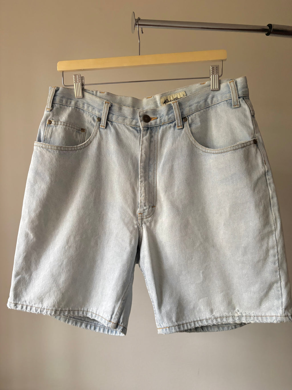1990s Soft Lightly Distressed Jorts | 34" waist