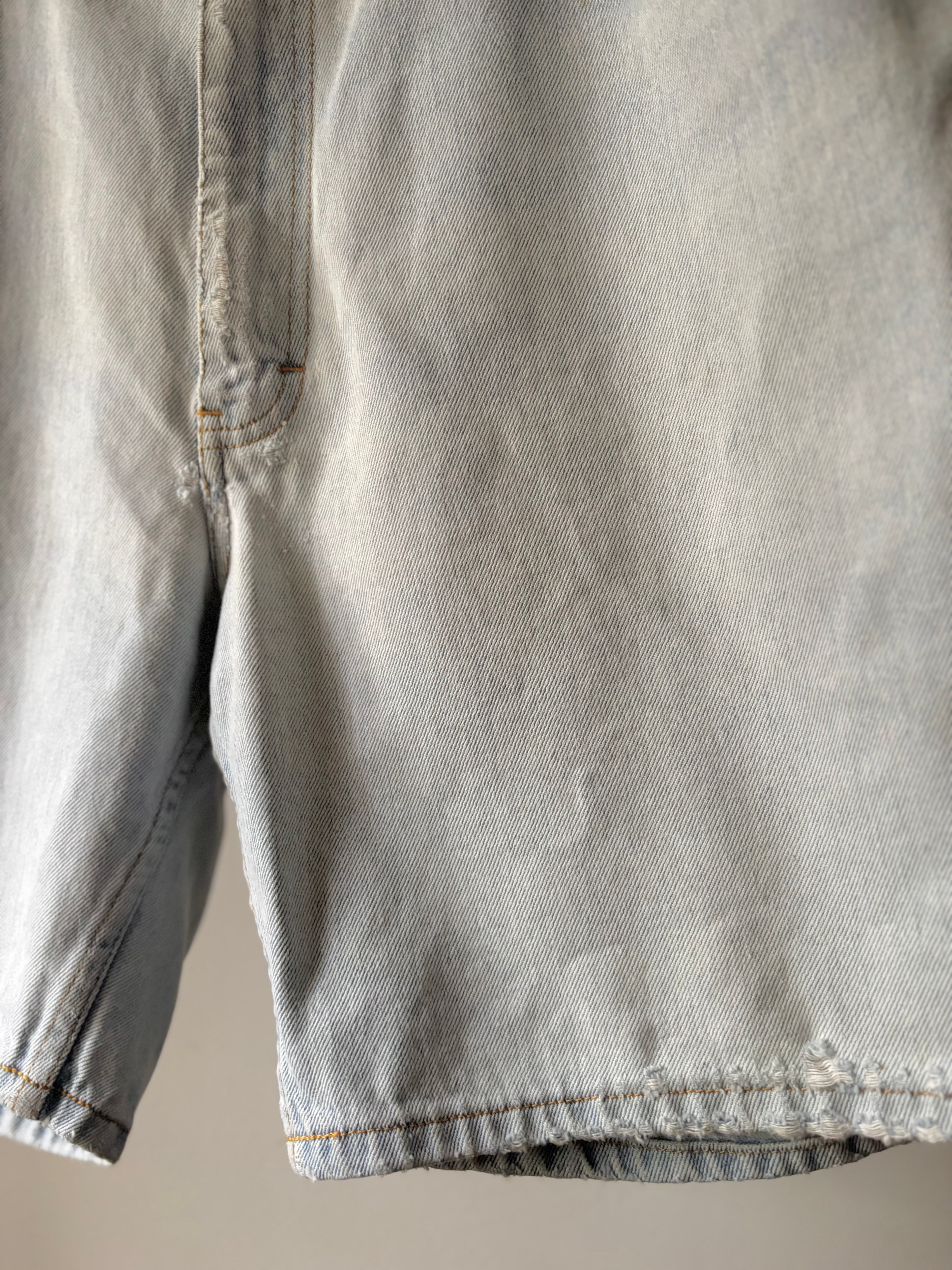 1990s Soft Lightly Distressed Jorts | 34" waist