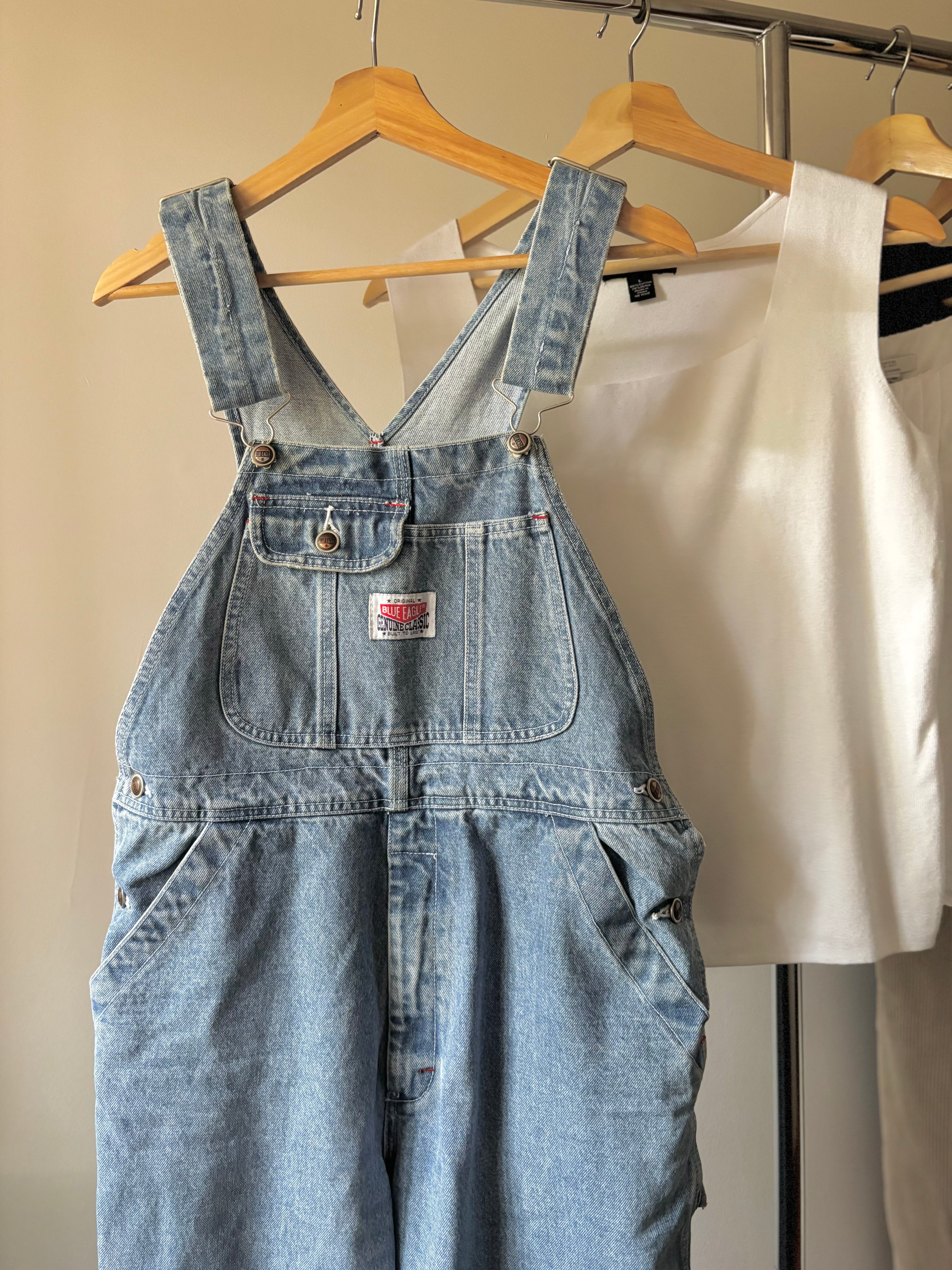 1980s Blue Eagle Canadian-made Overalls | 32" waist