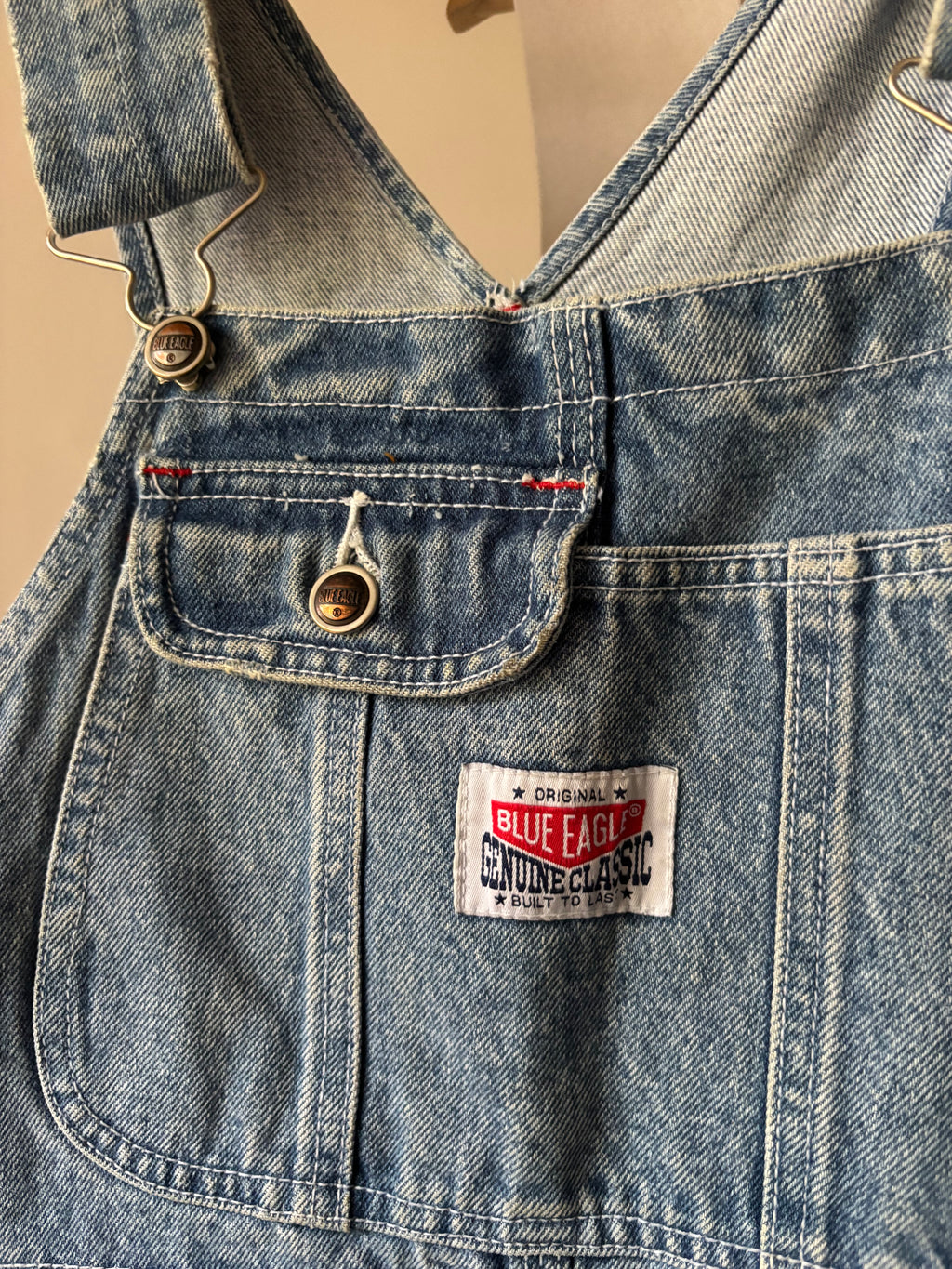 1980s Blue Eagle Canadian-made Overalls | 32" waist