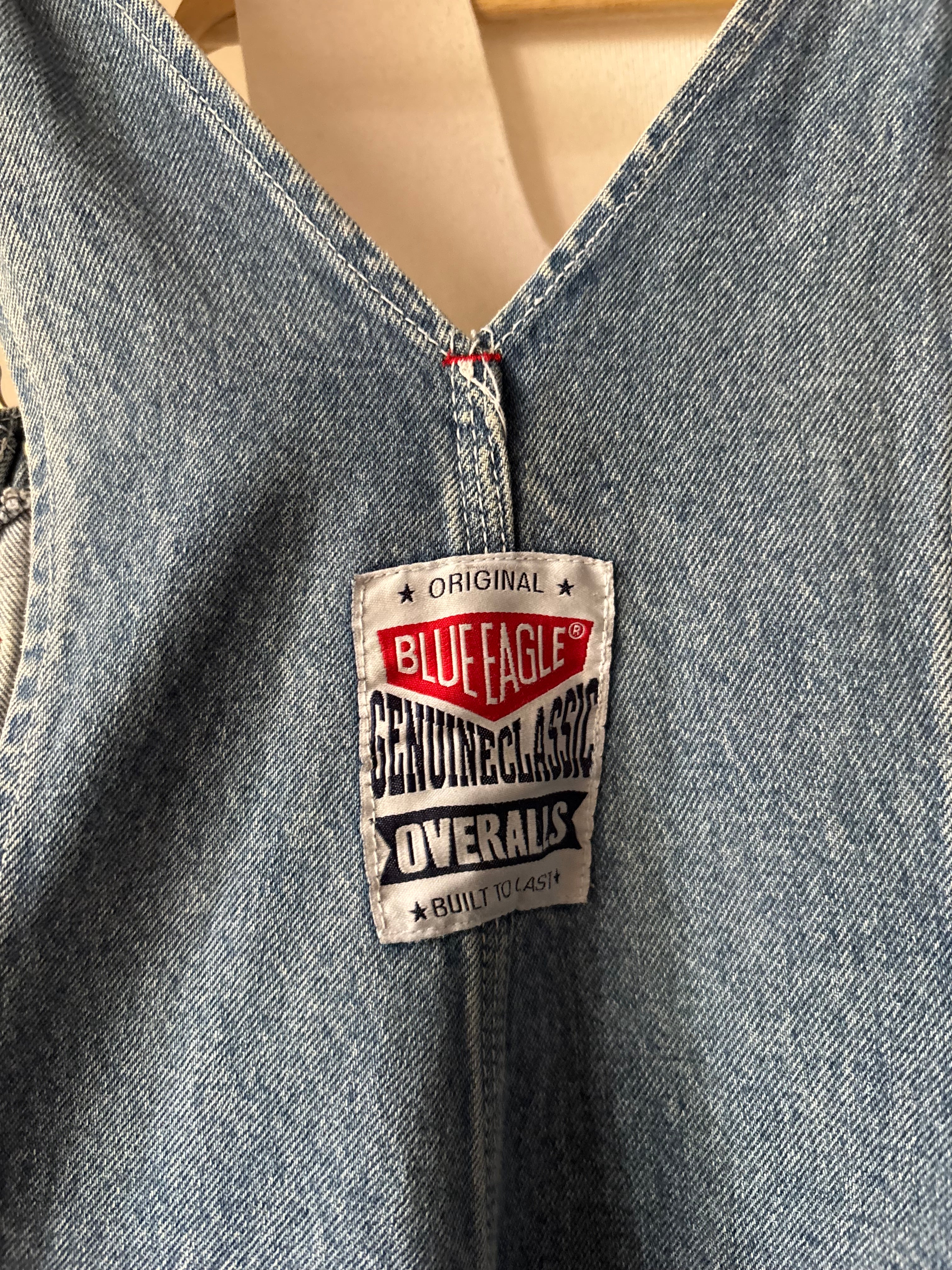 1980s Blue Eagle Canadian-made Overalls | 32" waist