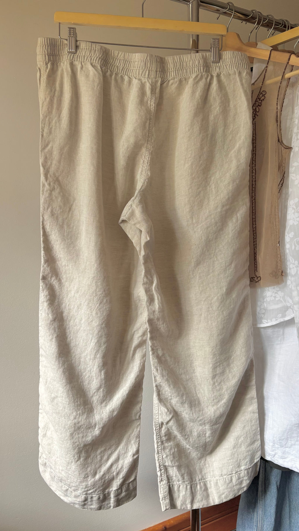 L.L. Bean Breezy Linen Pants | 34-36" waist