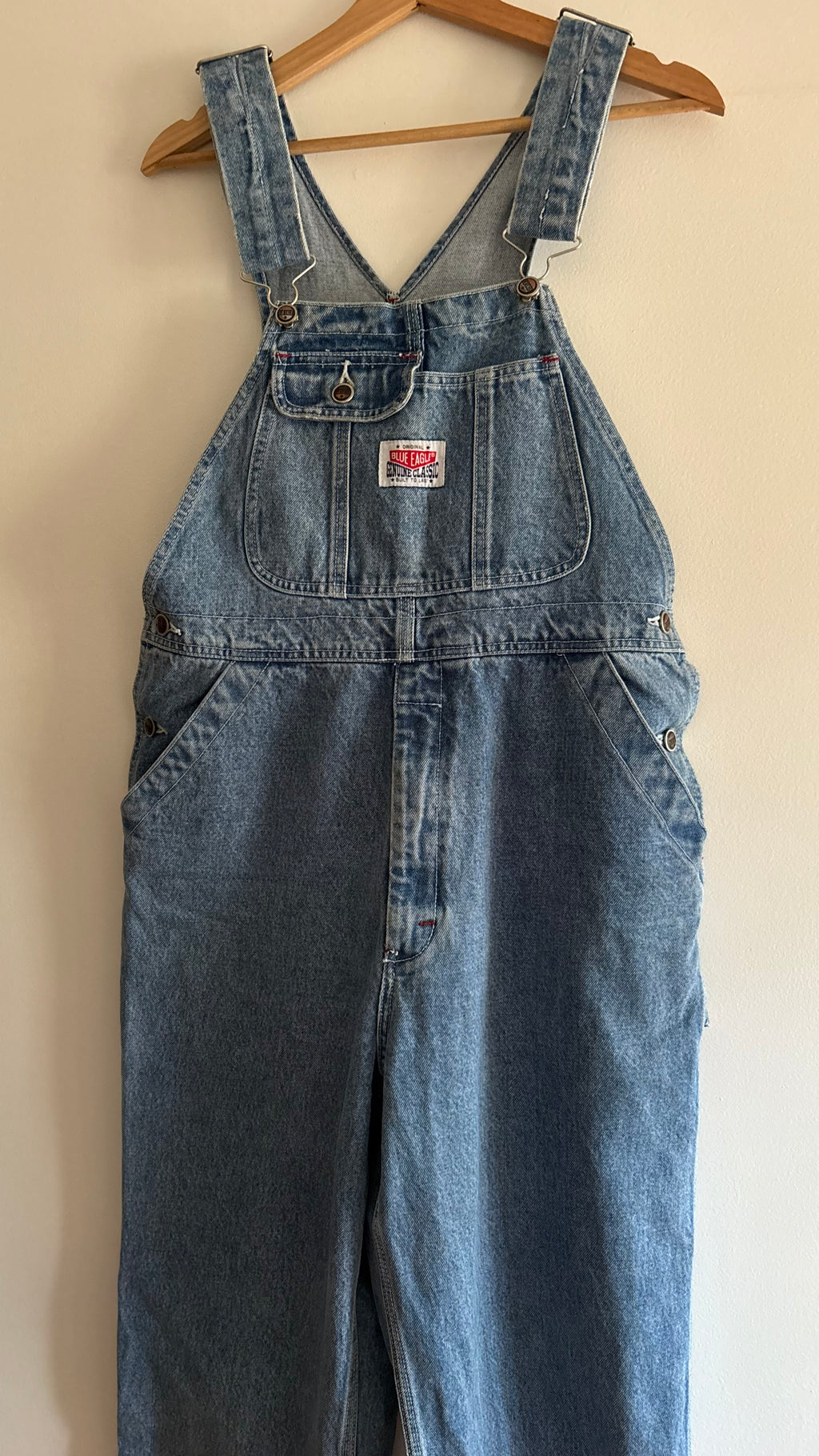 1980s Blue Eagle Canadian-made Overalls | 32" waist