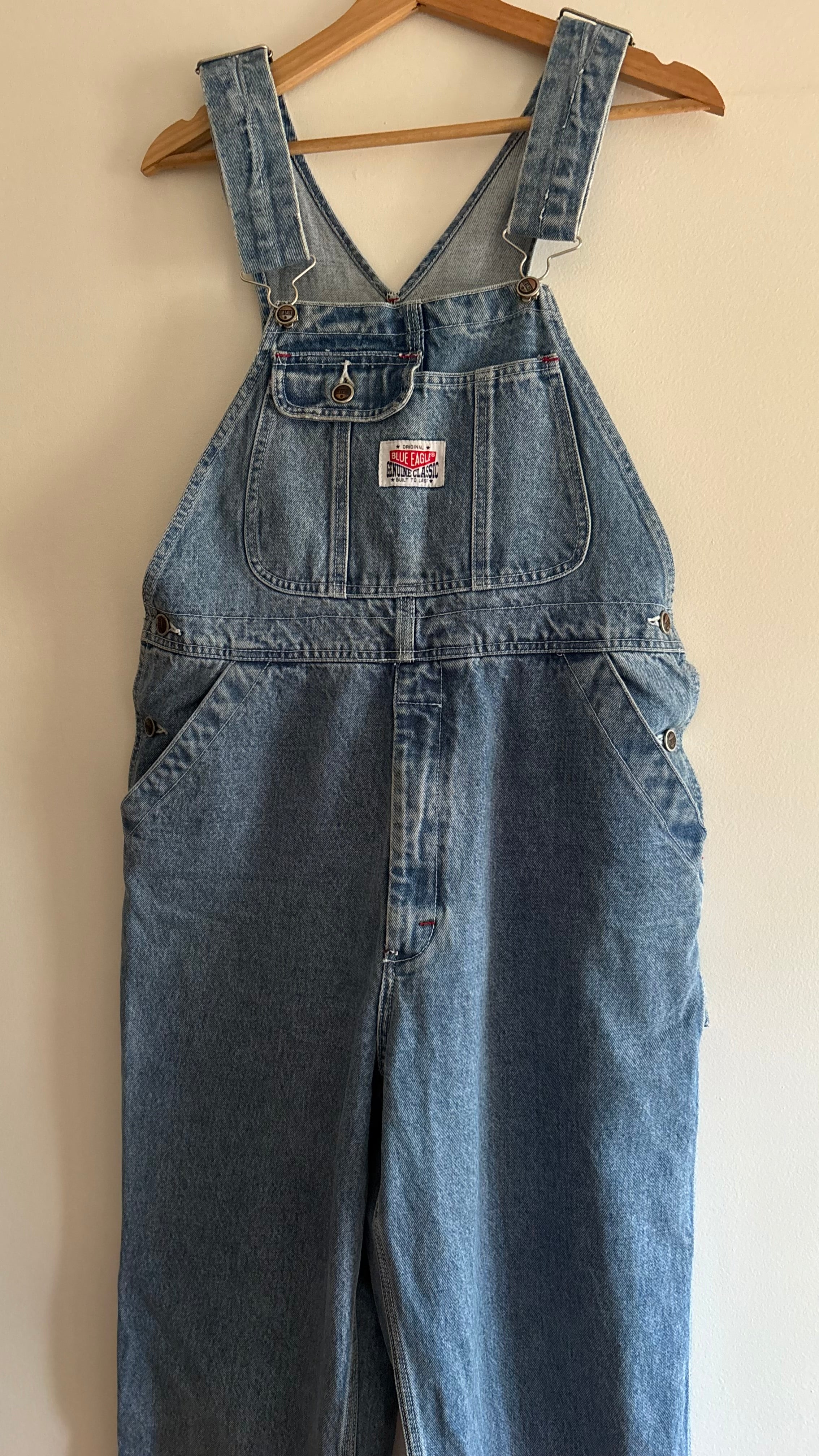 1980s Blue Eagle Canadian-made Overalls | 32" waist