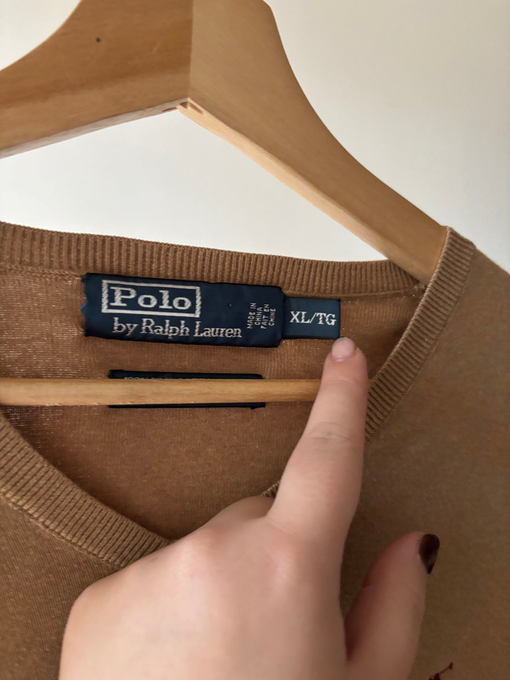 1990s Polo Soft Cotton Sweater