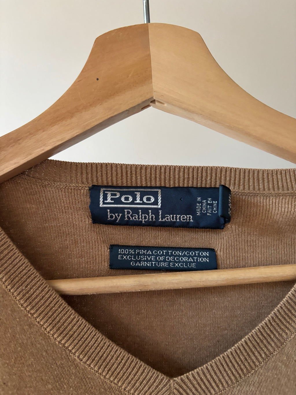 1990s Polo Soft Cotton Sweater