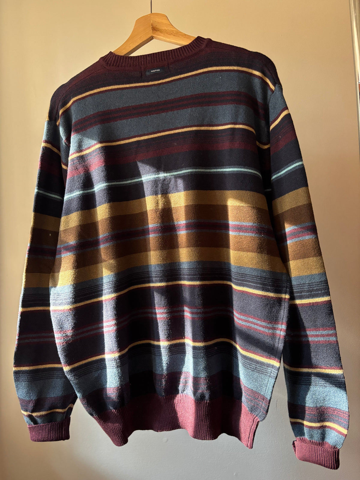 Y2K Soft Cotton Striped Sweater