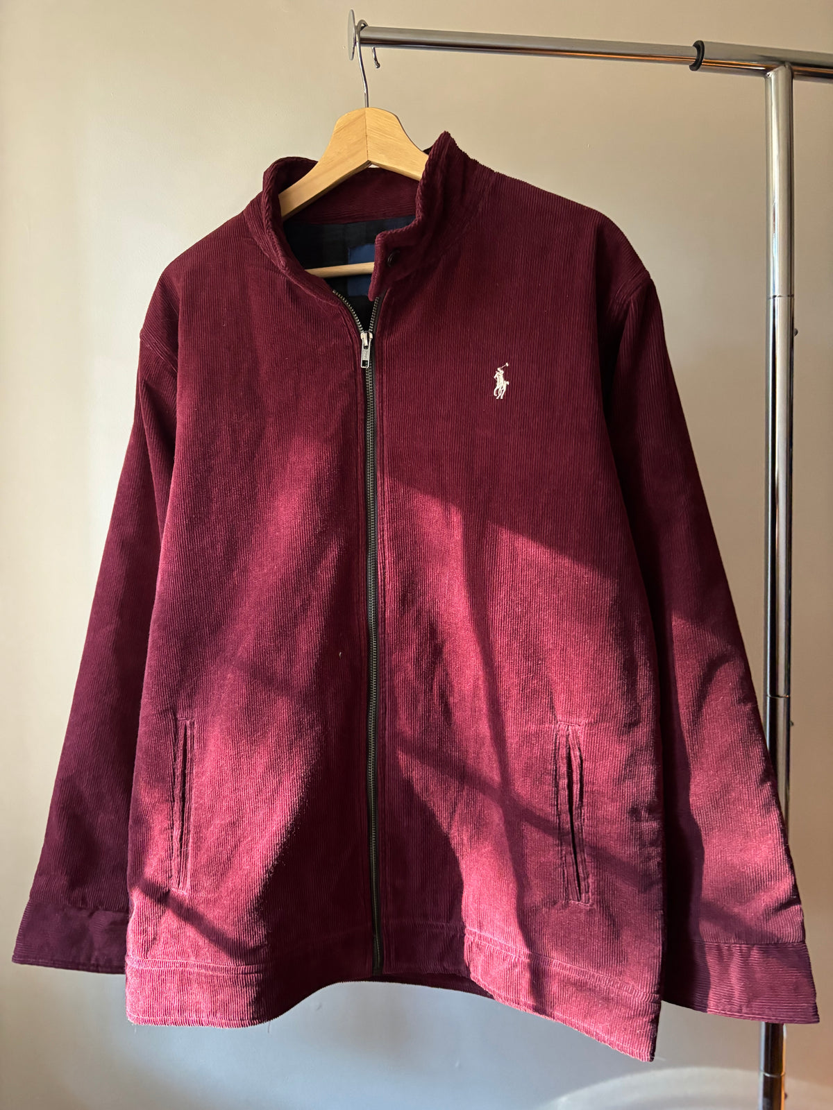 Ralph Lauren Corduroy Burgundy Jacket