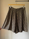 1990s Flowy High Rise Floral Shorts | 28"