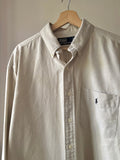 1990s Beige Ralph Lauren Button Up