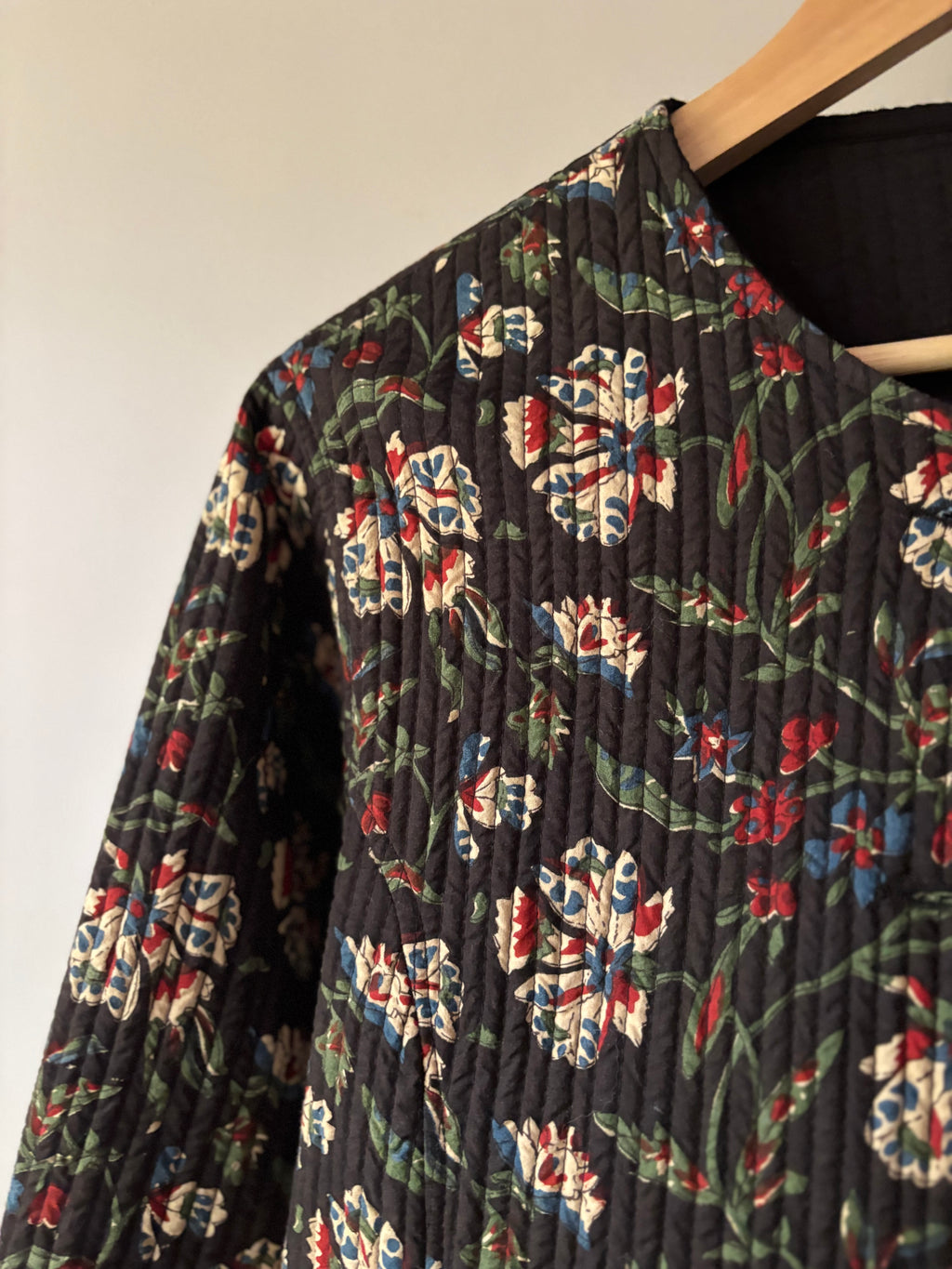 Vintage Reversible Lightweight Cotton Quilted Jacket