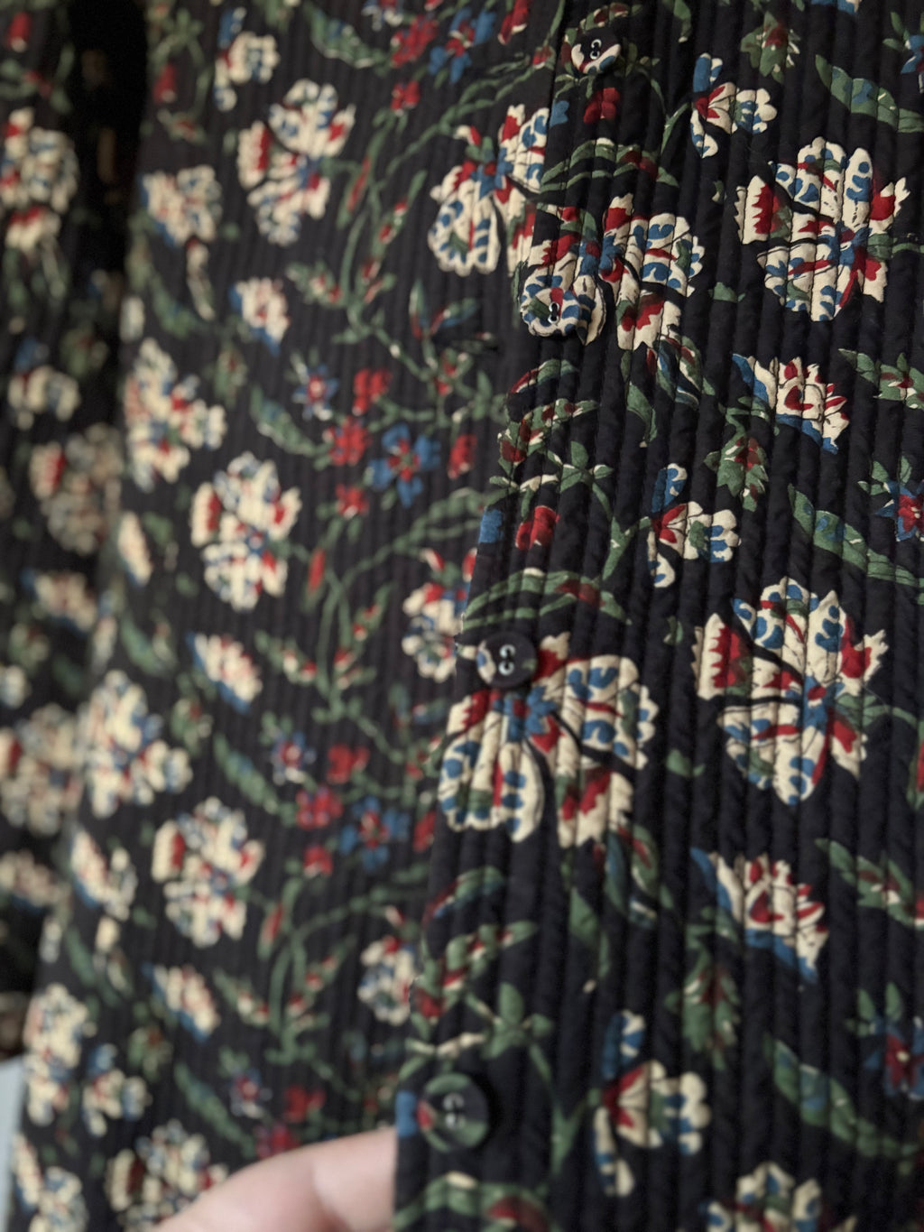 Vintage Reversible Lightweight Cotton Quilted Jacket
