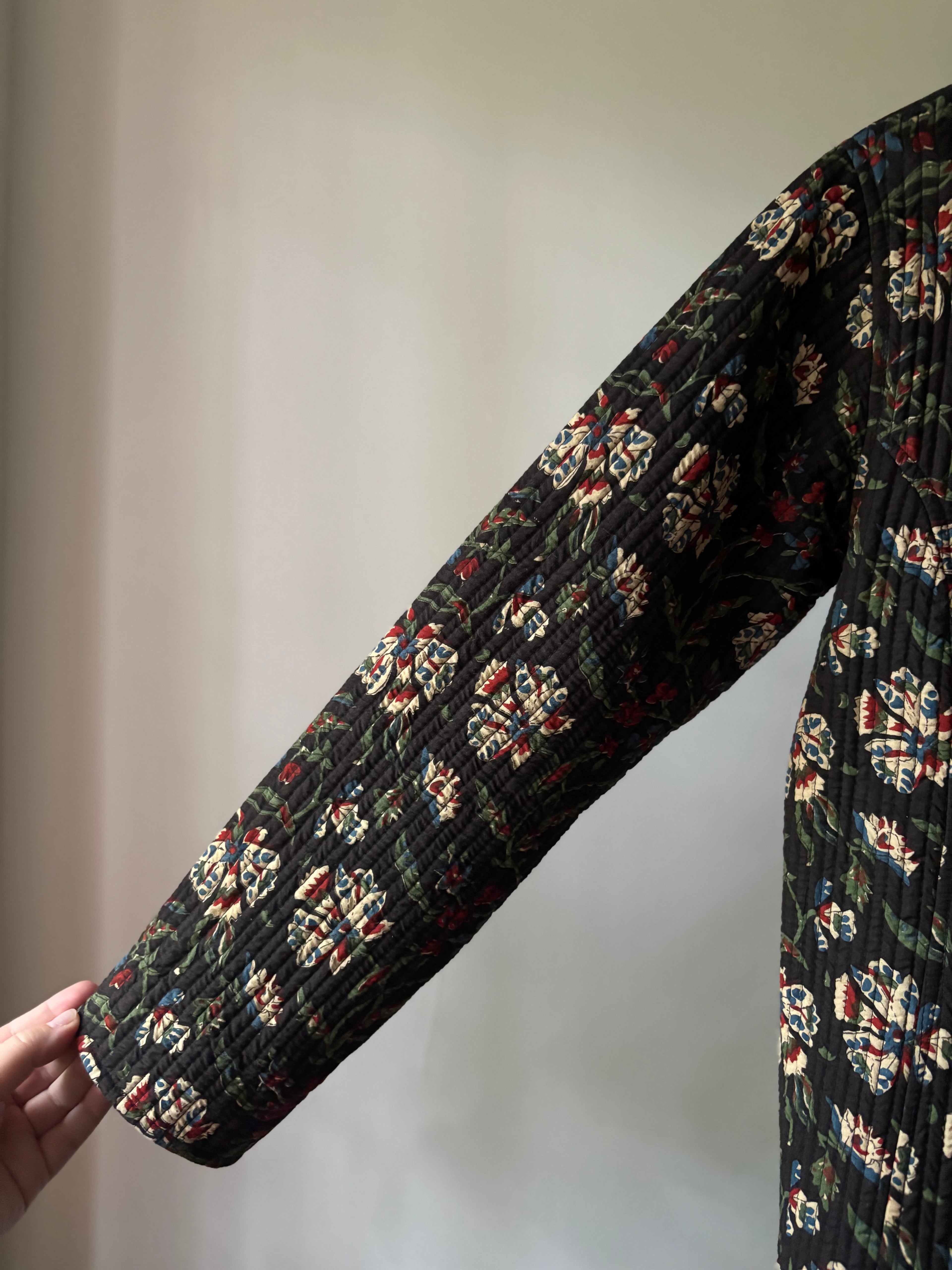 Vintage Reversible Lightweight Cotton Quilted Jacket