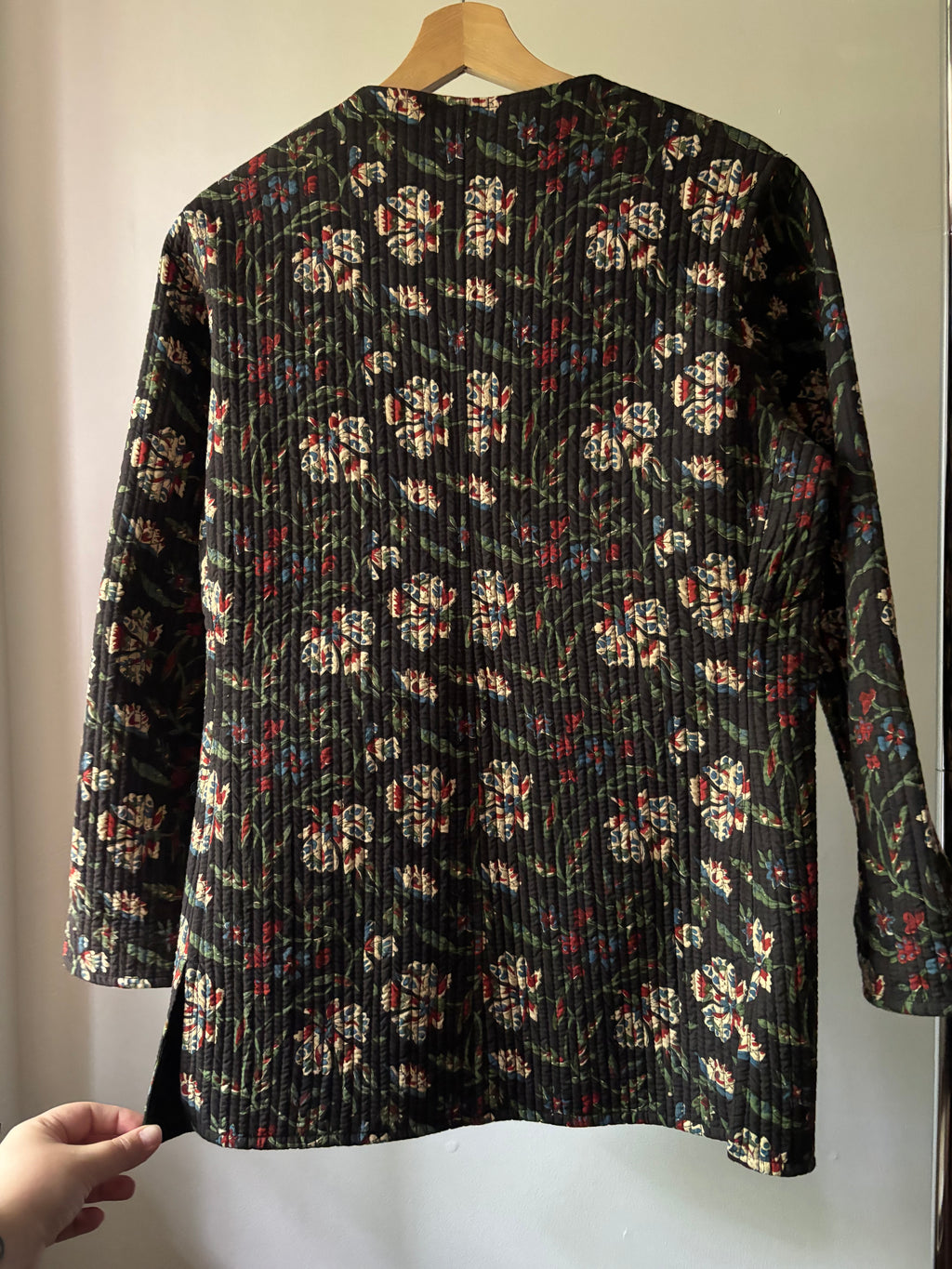 Vintage Reversible Lightweight Cotton Quilted Jacket