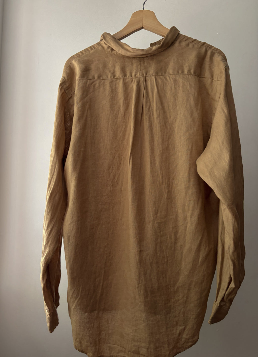 Linen Ralph Lauren Button Up with Pony