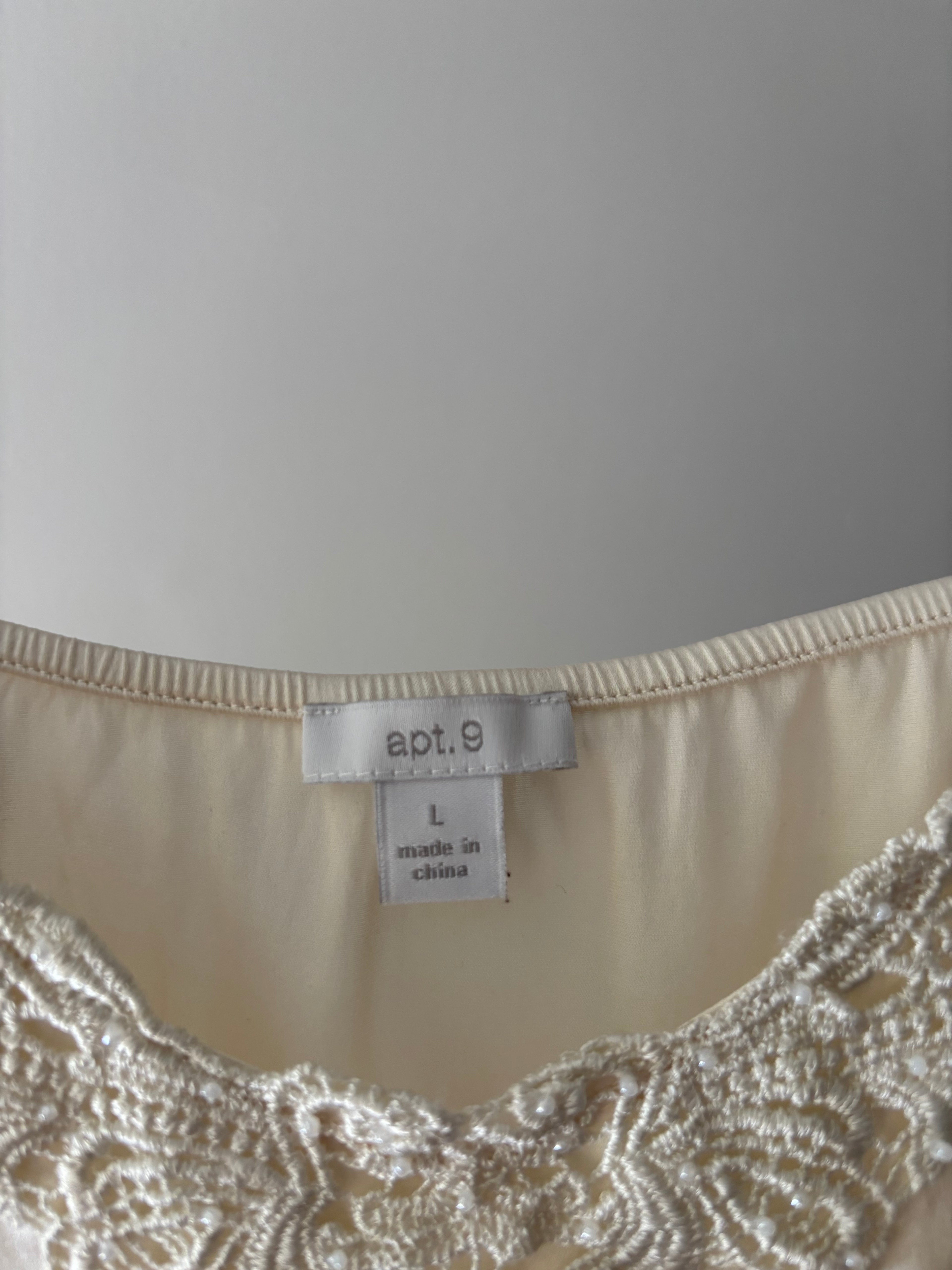 Y2K Silk Cream Camisole with Lace