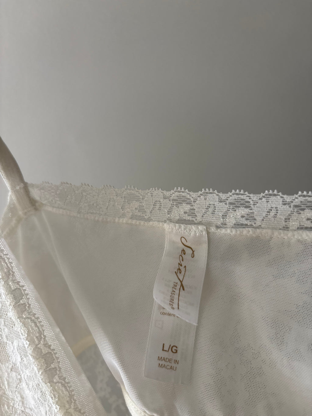 Y2K White Lace Camisole