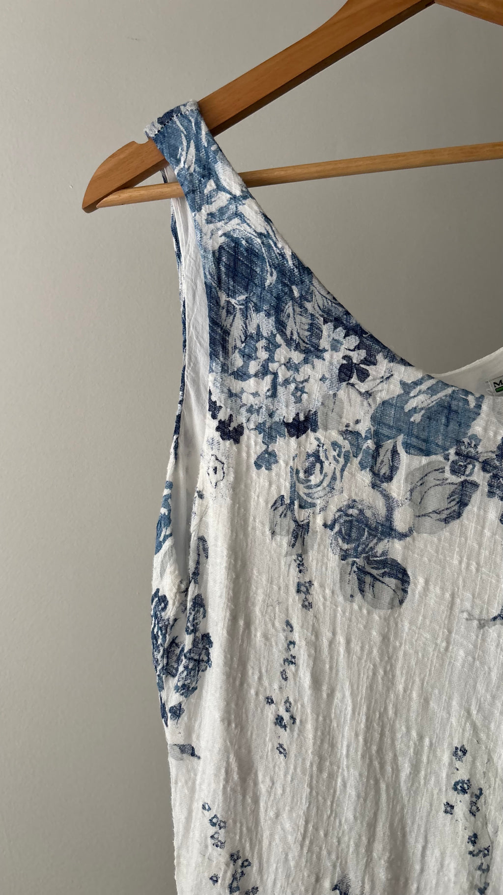 Y2K Lightweight Floral Cotton Ruffled Dress