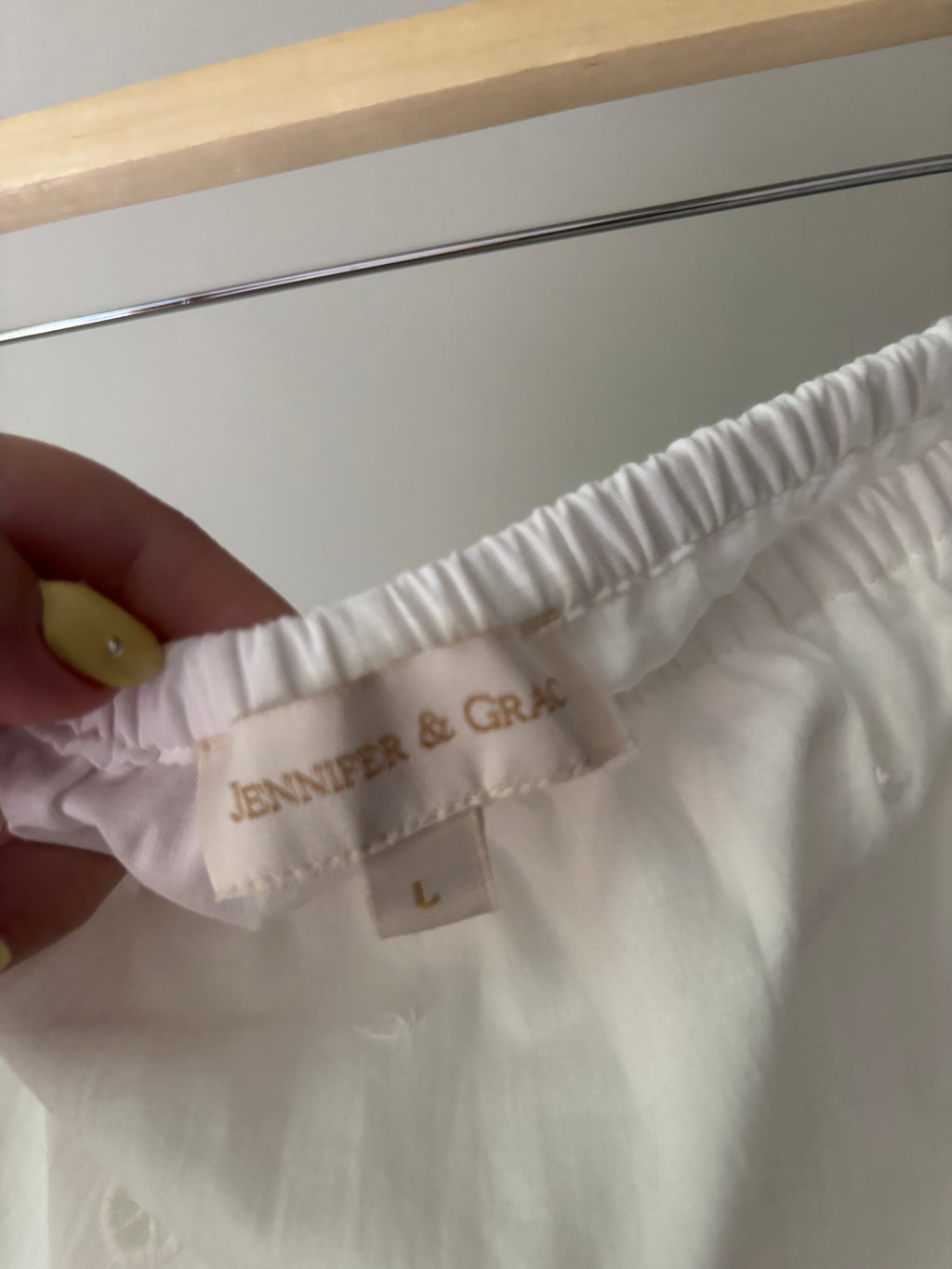 Embroidered Tiered Cotton Maxi Skirt | 29-38" waist
