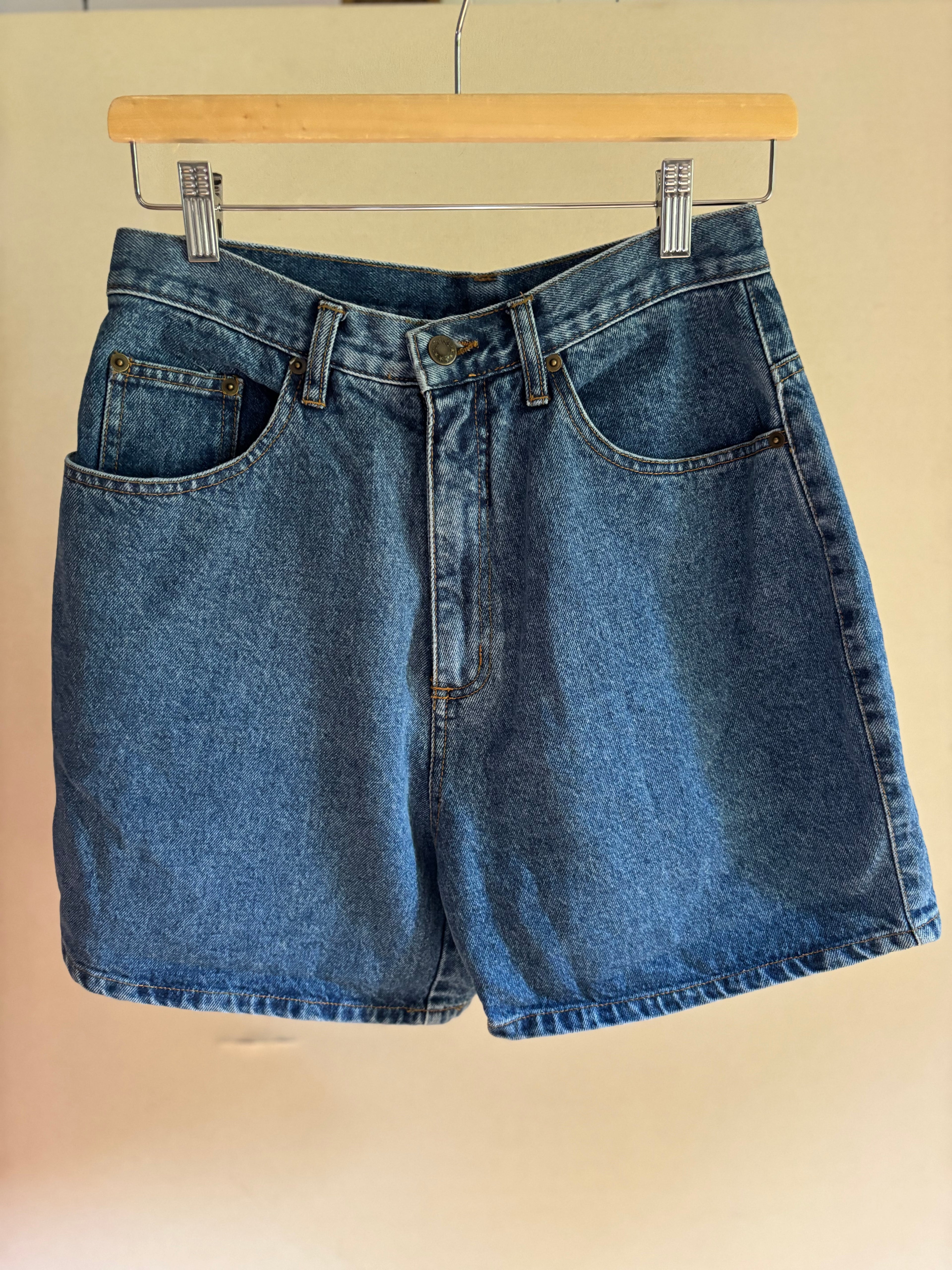 1990s Huntington Ridge Jean Shorts | size 28"
