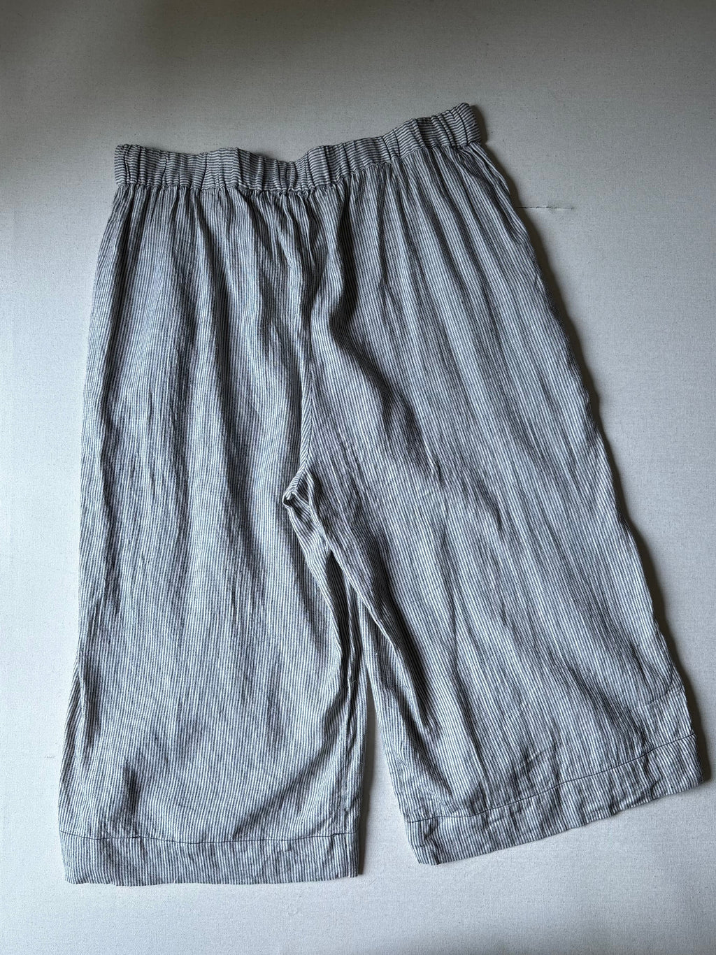 Y2K Linen & Cotton Wide Leg Culottes | 34-38" waist