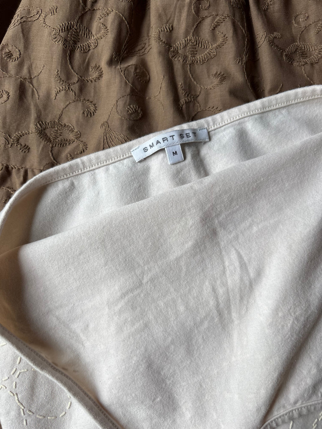 Y2K Cream Halter Top with Flower Design