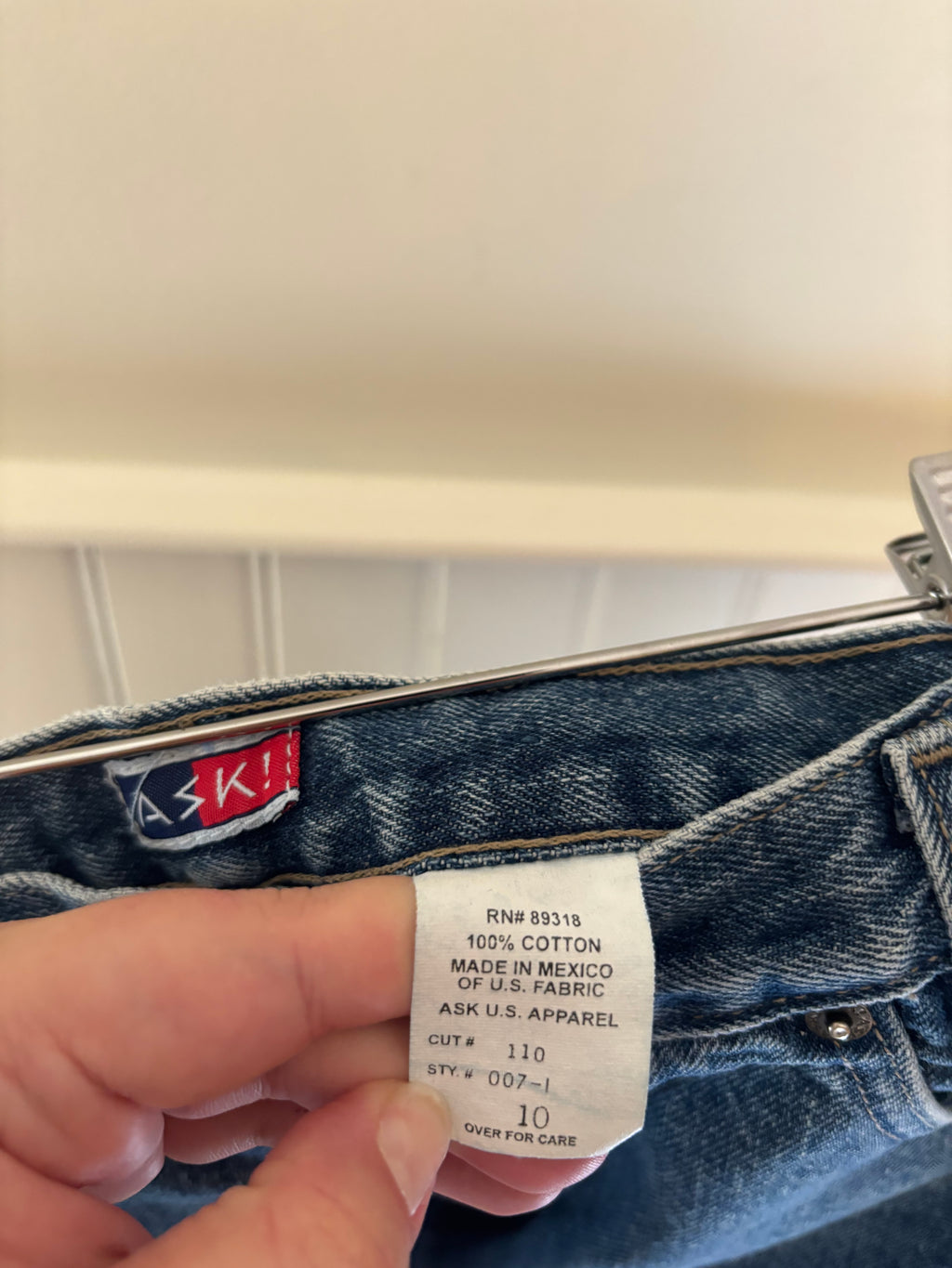 1990s High Rise Jorts | size 27"