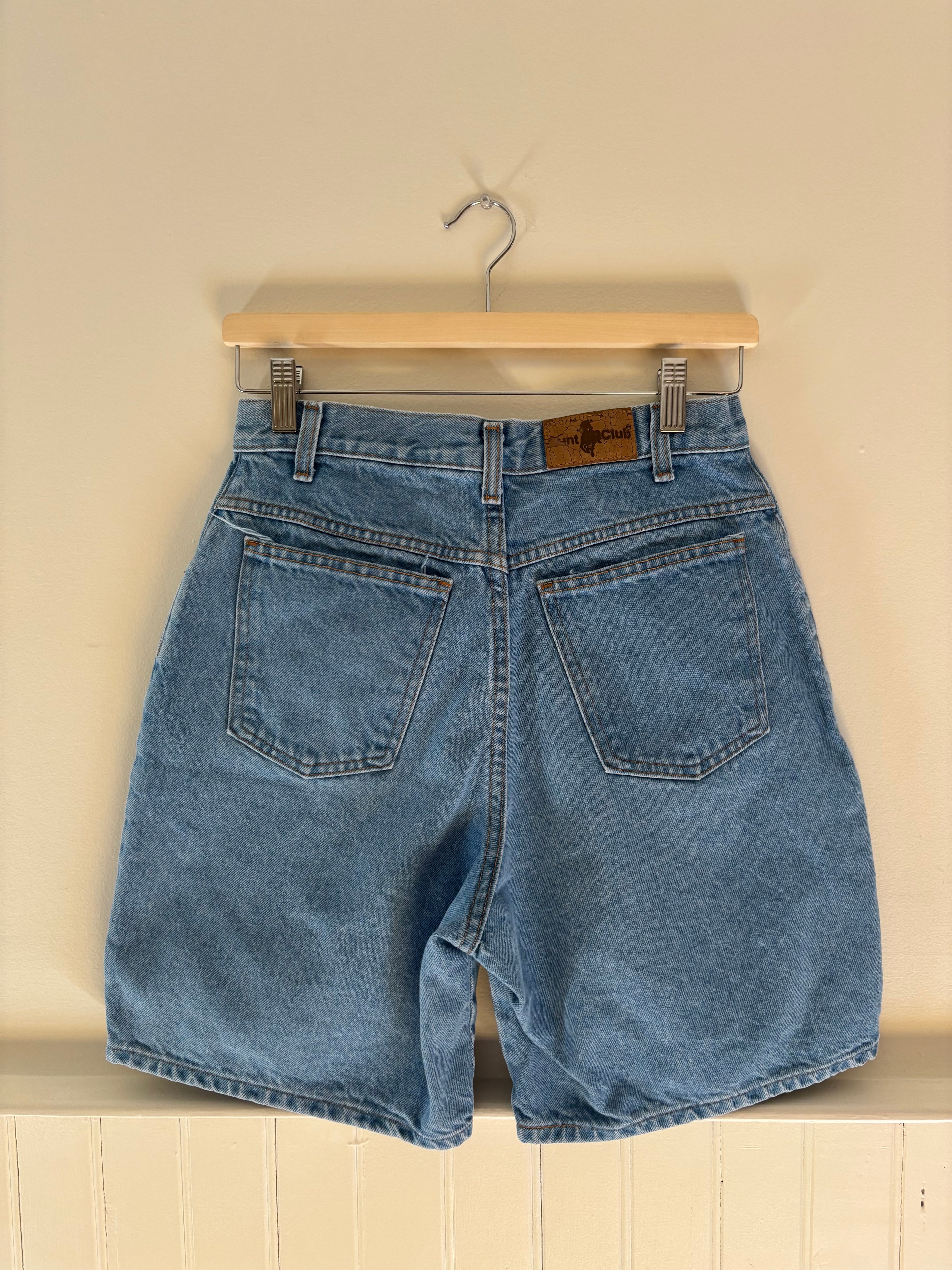 1990s Light Wash Jorts | size 26"