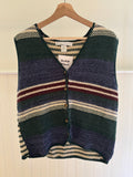 1990s Cotton Sweater Vest | Vintage Knitted Top