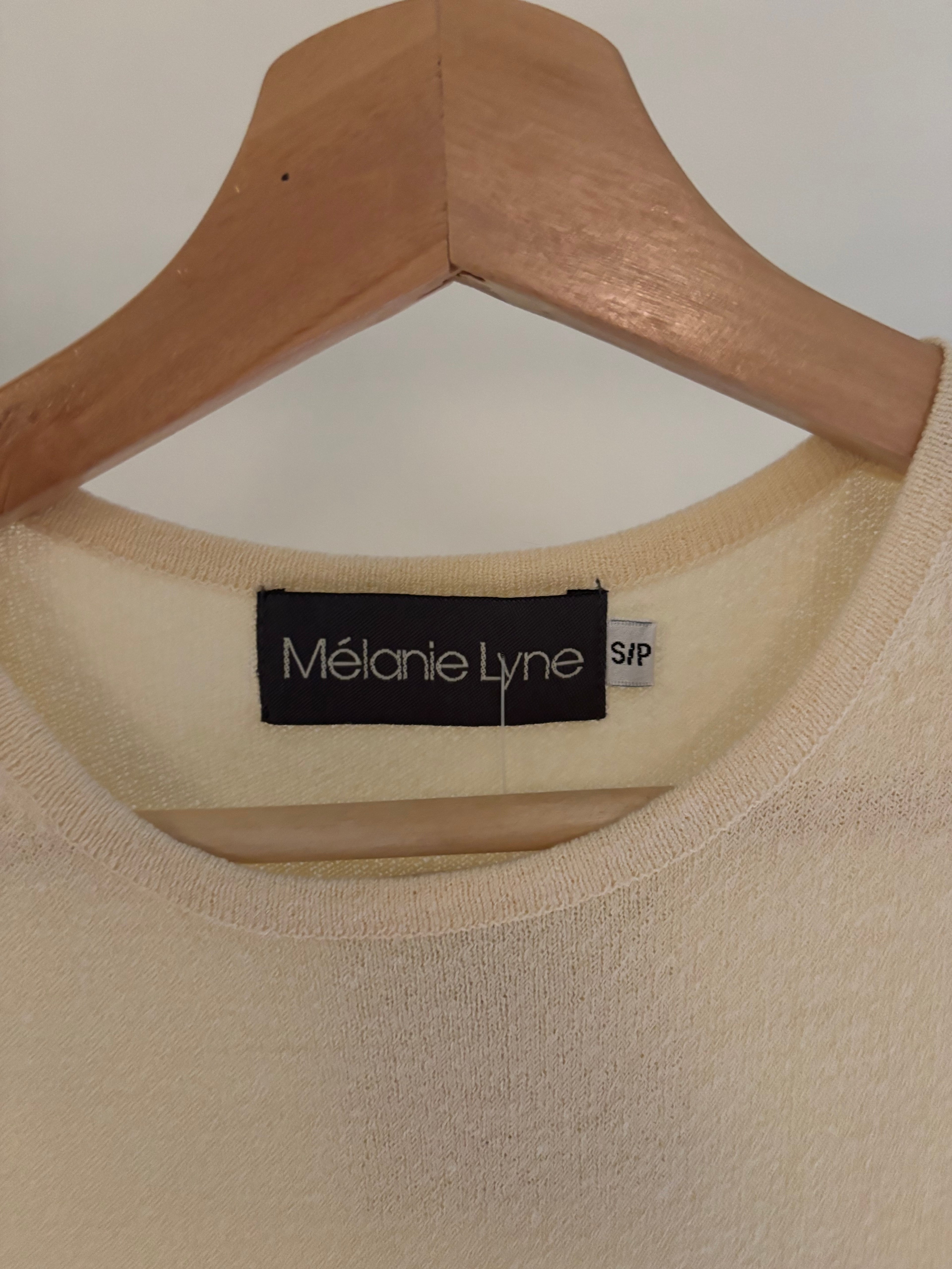 Y2K Light Knit Cream Tank Top